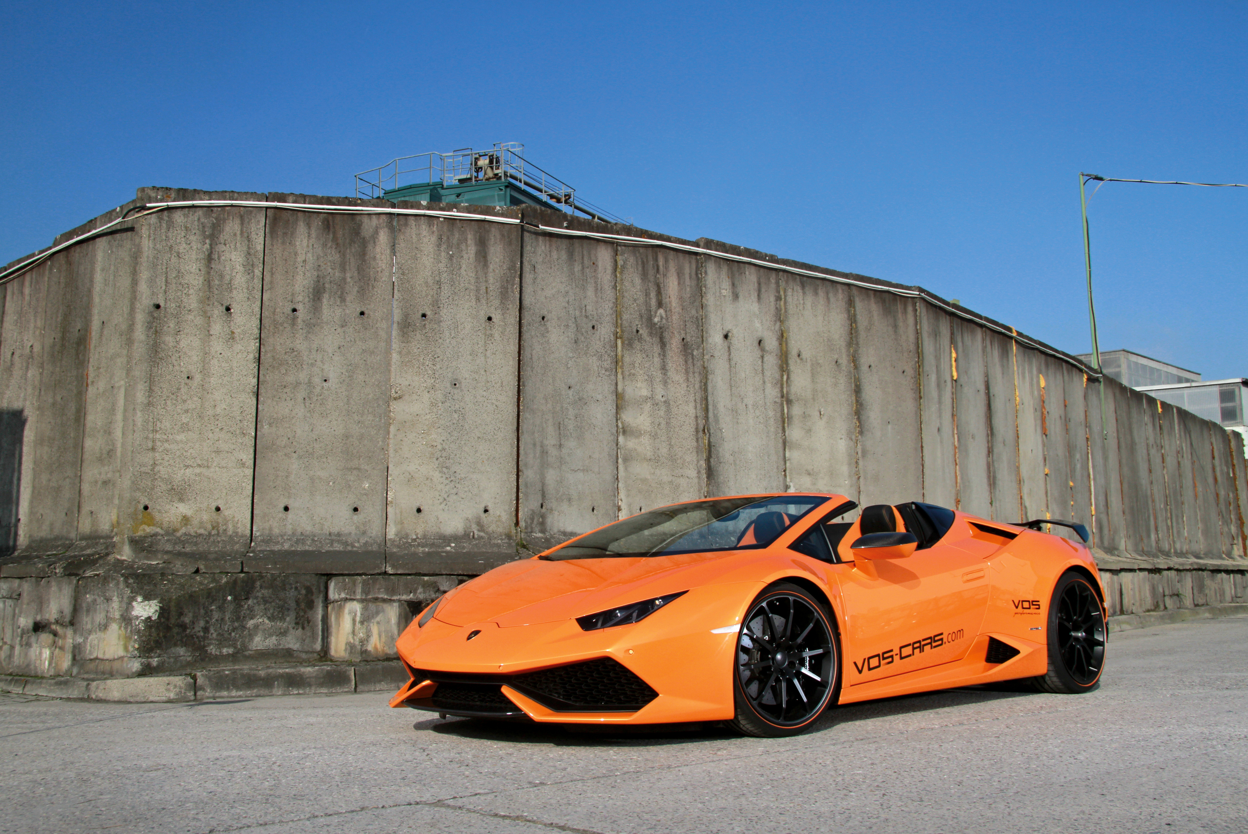 Baixe gratuitamente a imagem Lamborghini, Carro, Super Carro, Veículos, Carro Laranja, Lamborghini Huracán na área de trabalho do seu PC