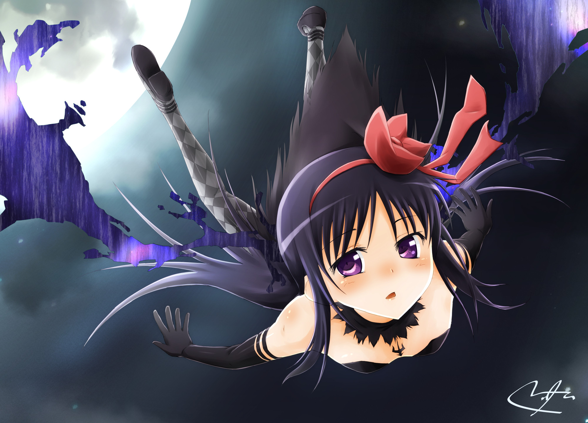 Free download wallpaper Anime, Puella Magi Madoka Magica, Homura Akemi on your PC desktop