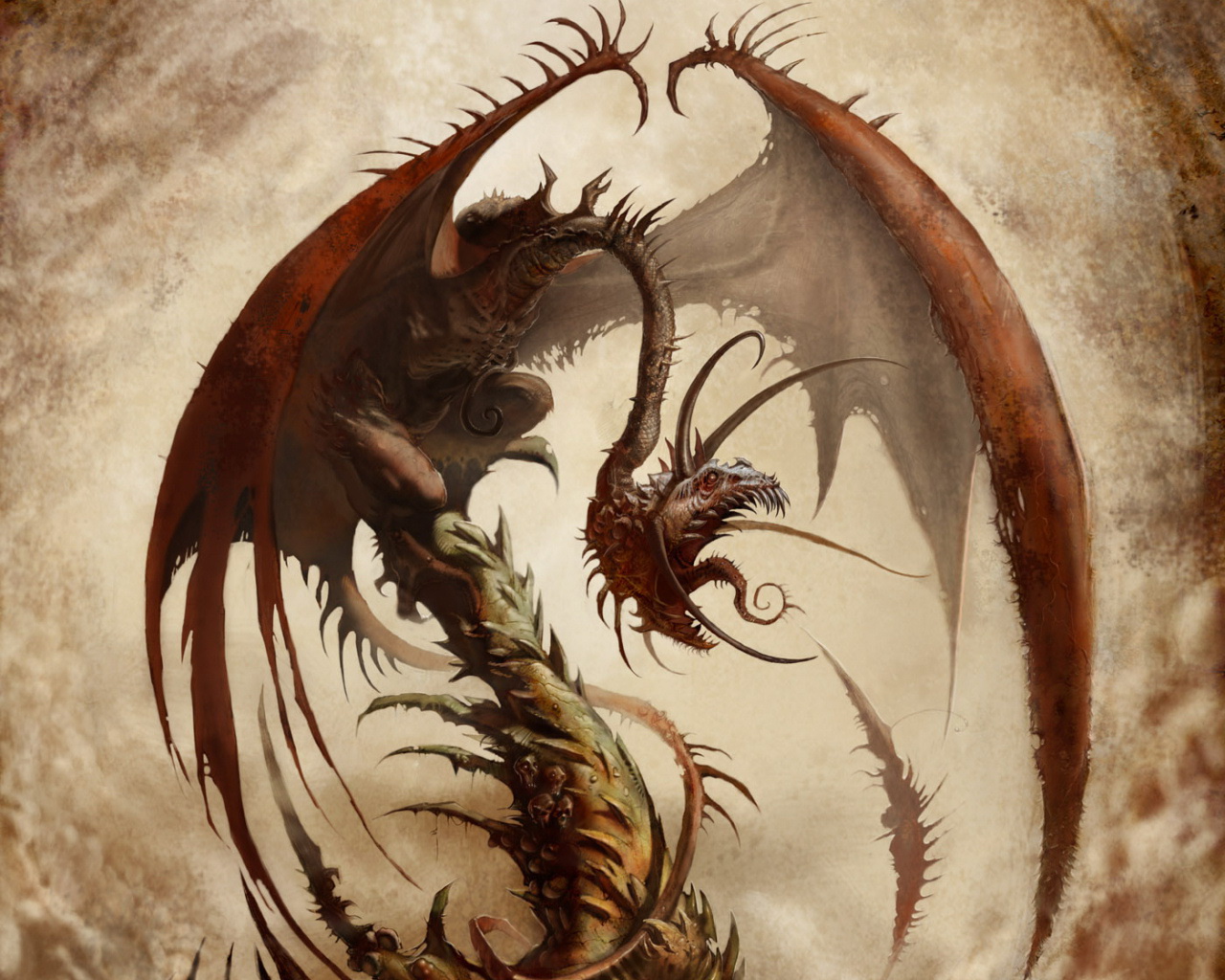 Download mobile wallpaper Fantasy, Dragon for free.