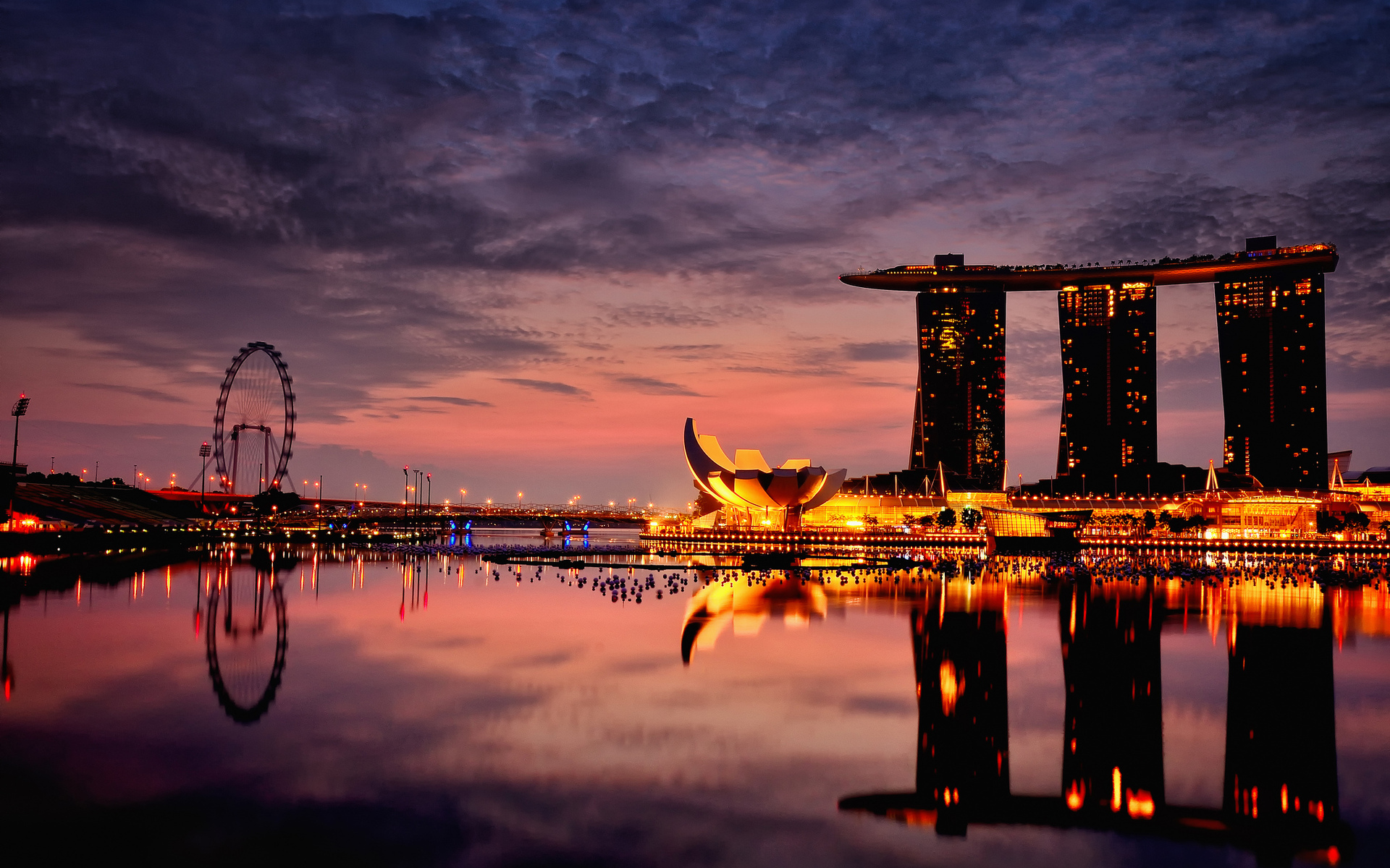 Free download wallpaper City, Singapore, Man Made on your PC desktop