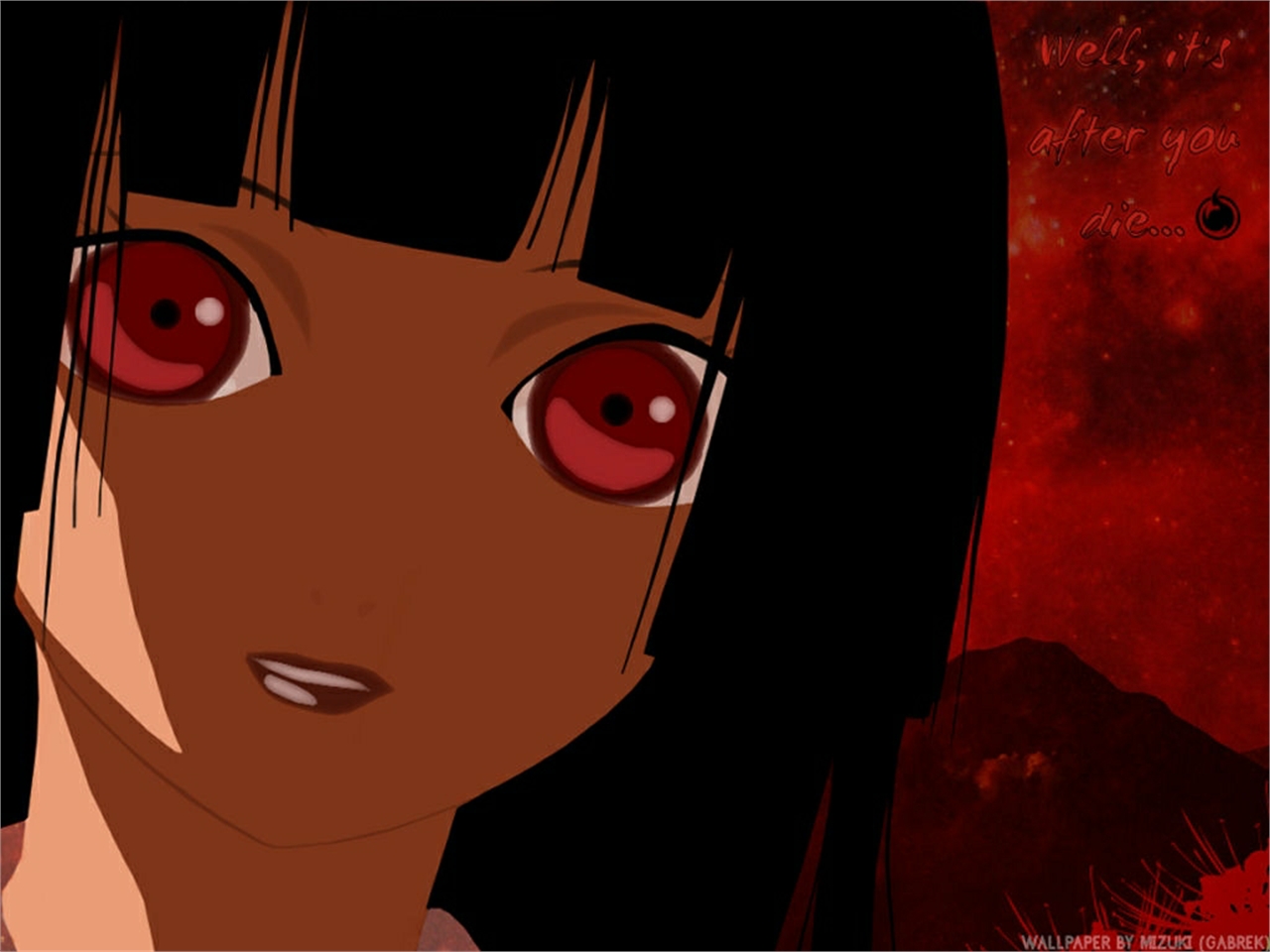 PCデスクトップにアニメ, 地獄少女画像を無料でダウンロード