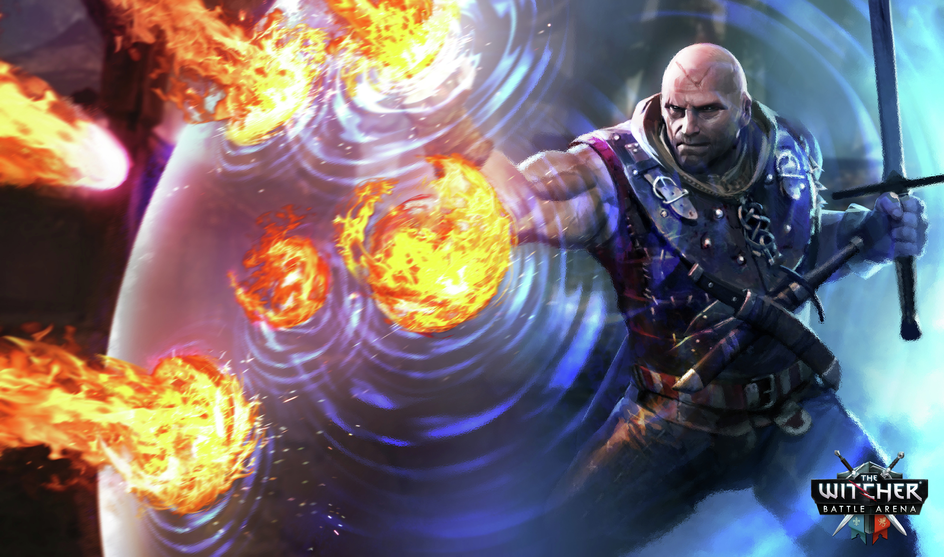 Download mobile wallpaper The Witcher: Battle Arena, The Witcher, Video Game for free.