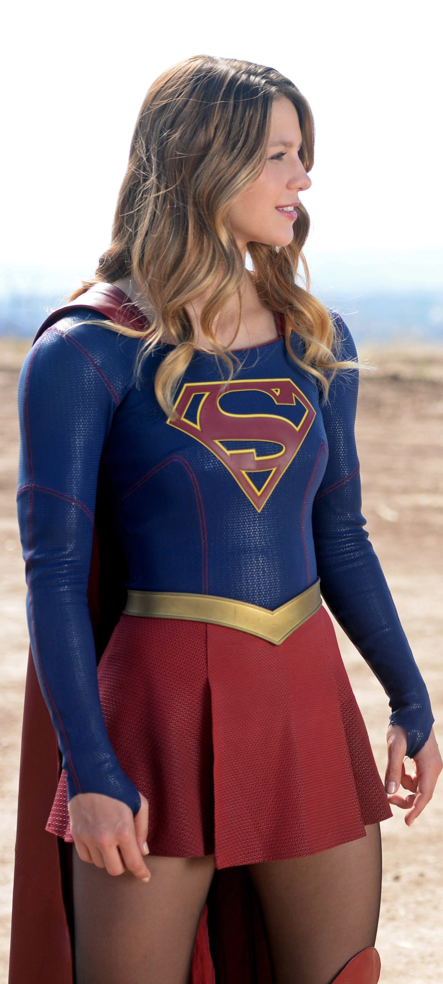 Laden Sie das Fernsehserien, Übermensch, Supergirl, Kara Zor El, Melissa Benoist, Kara Danvers-Bild kostenlos auf Ihren PC-Desktop herunter
