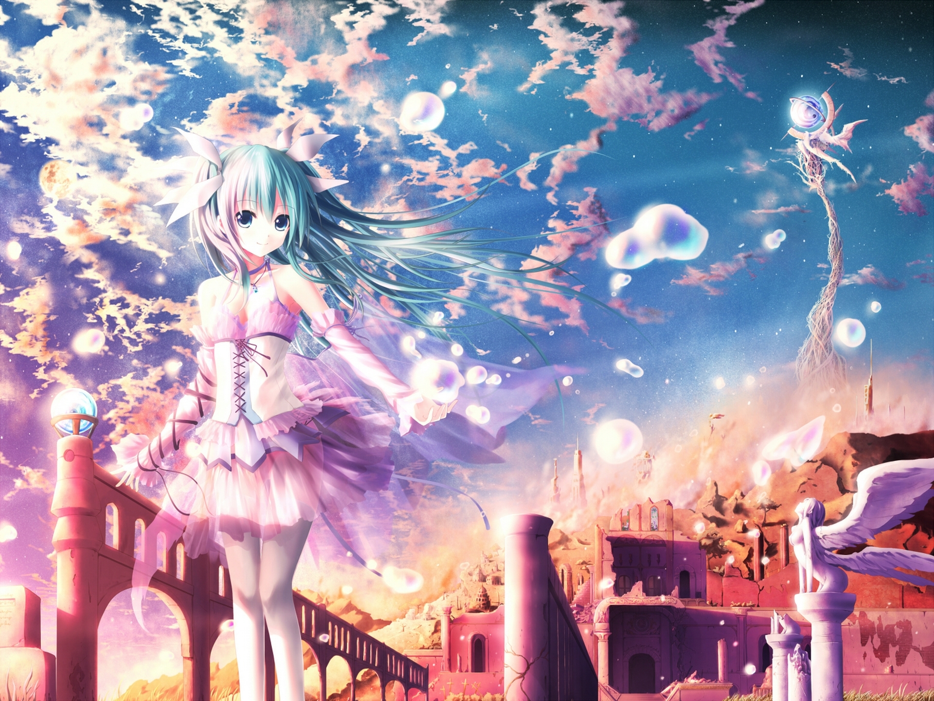 Download mobile wallpaper Anime, Vocaloid, Hatsune Miku for free.