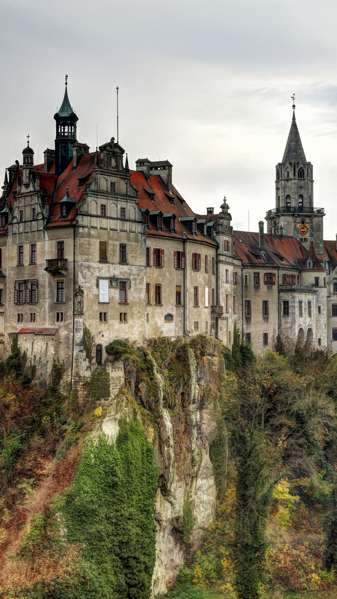 Скачати мобільні шпалери Замки, Німеччина, Баден Вюртемберг, Створено Людиною, Замок Зігмарінген безкоштовно.