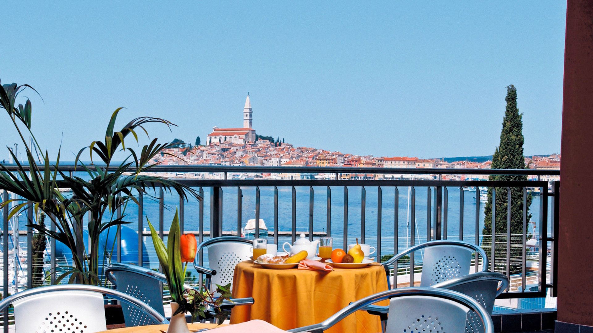 view, sea, city, miscellanea, miscellaneous, relaxation, rest, hotel, terrace