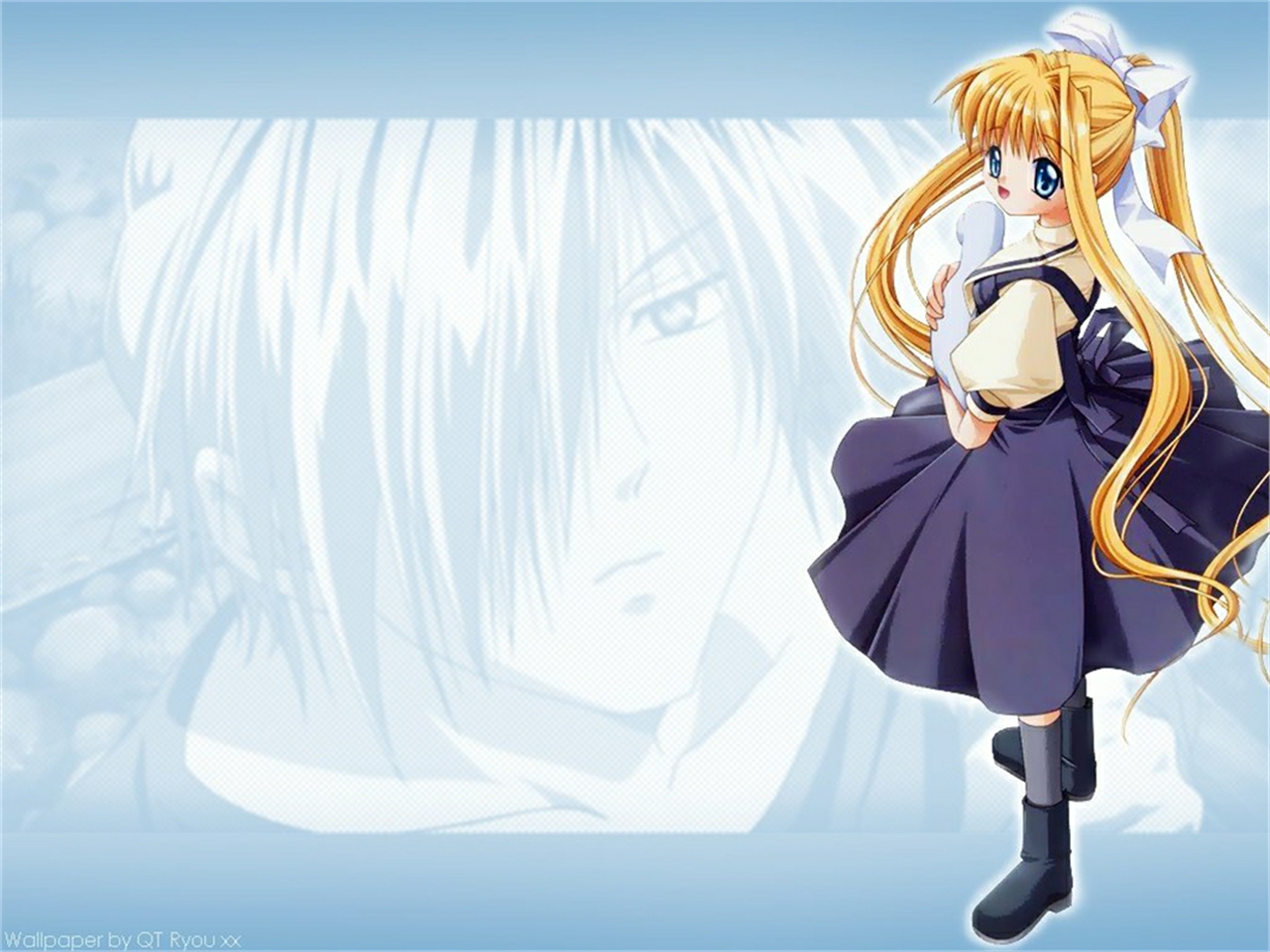 Free download wallpaper Anime, Air, Misuzu Kamio on your PC desktop