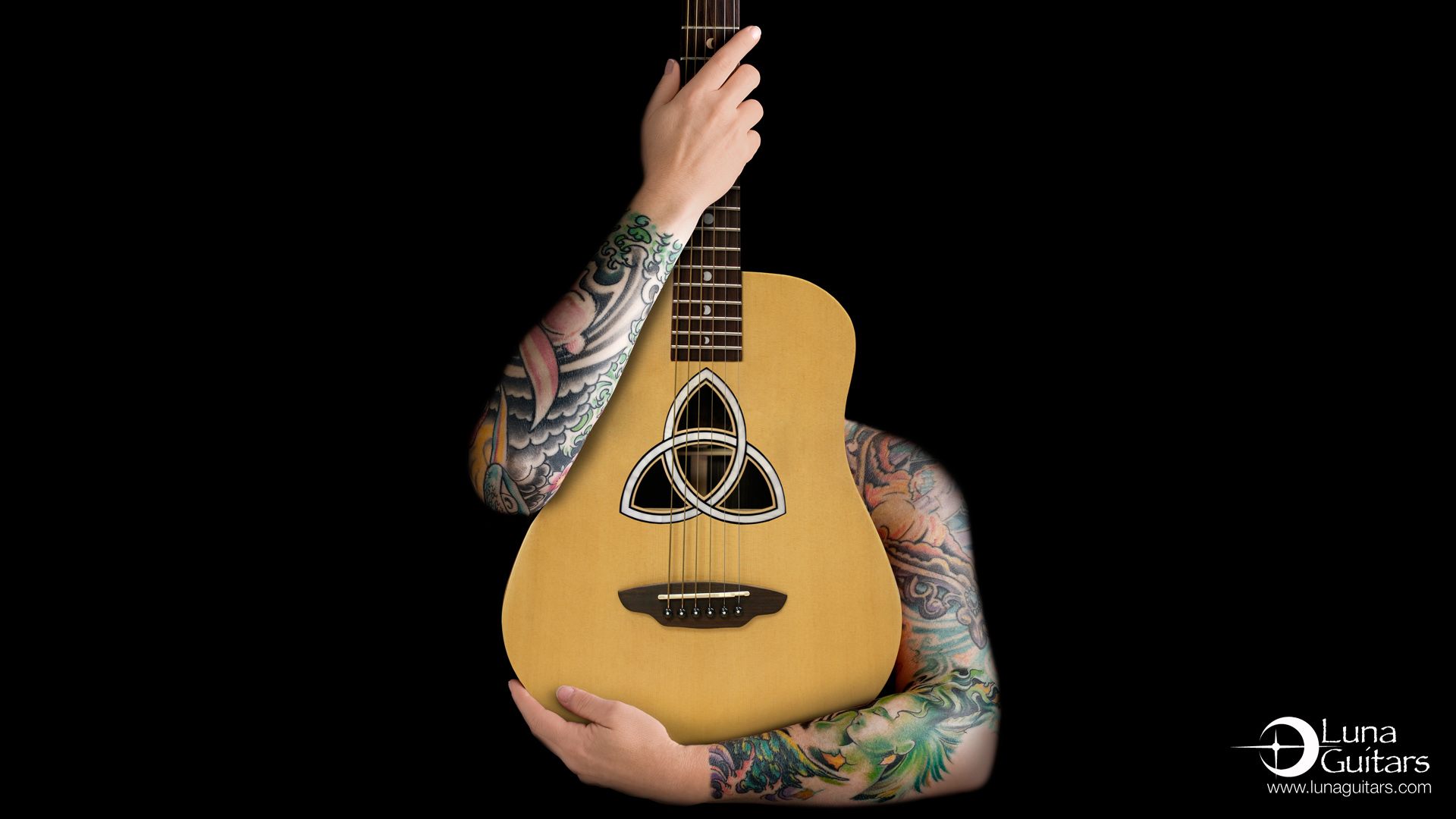 Free download wallpaper Music, Guitar, Tattoo on your PC desktop