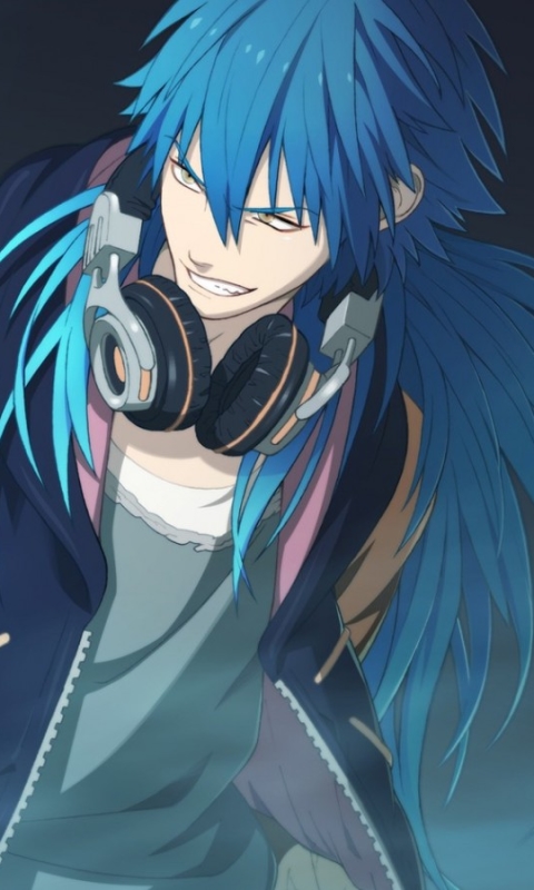 Download mobile wallpaper Anime, Blue Hair, Dramatical Murder for free.