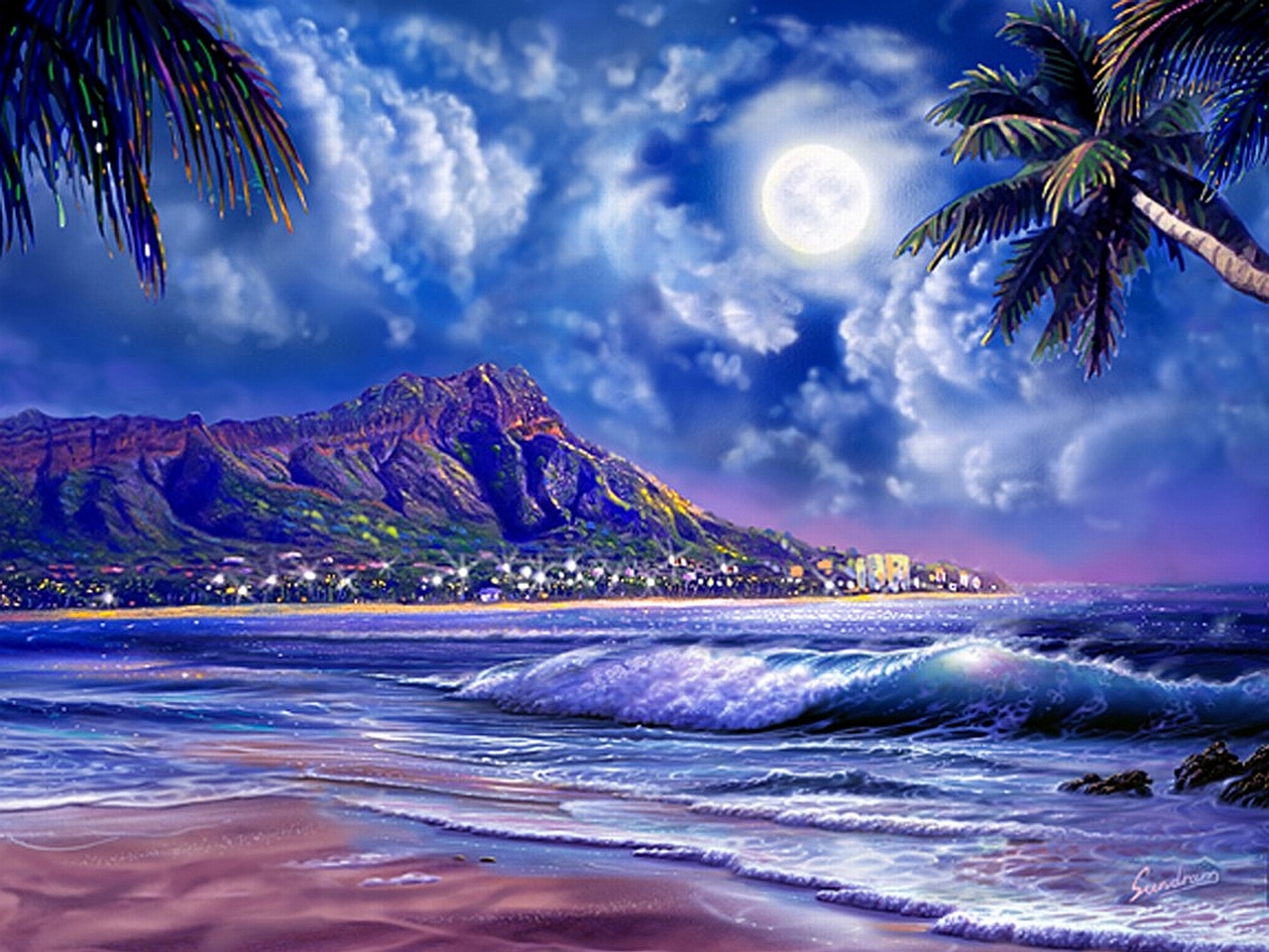 Download mobile wallpaper Landscape, Fantasy for free.