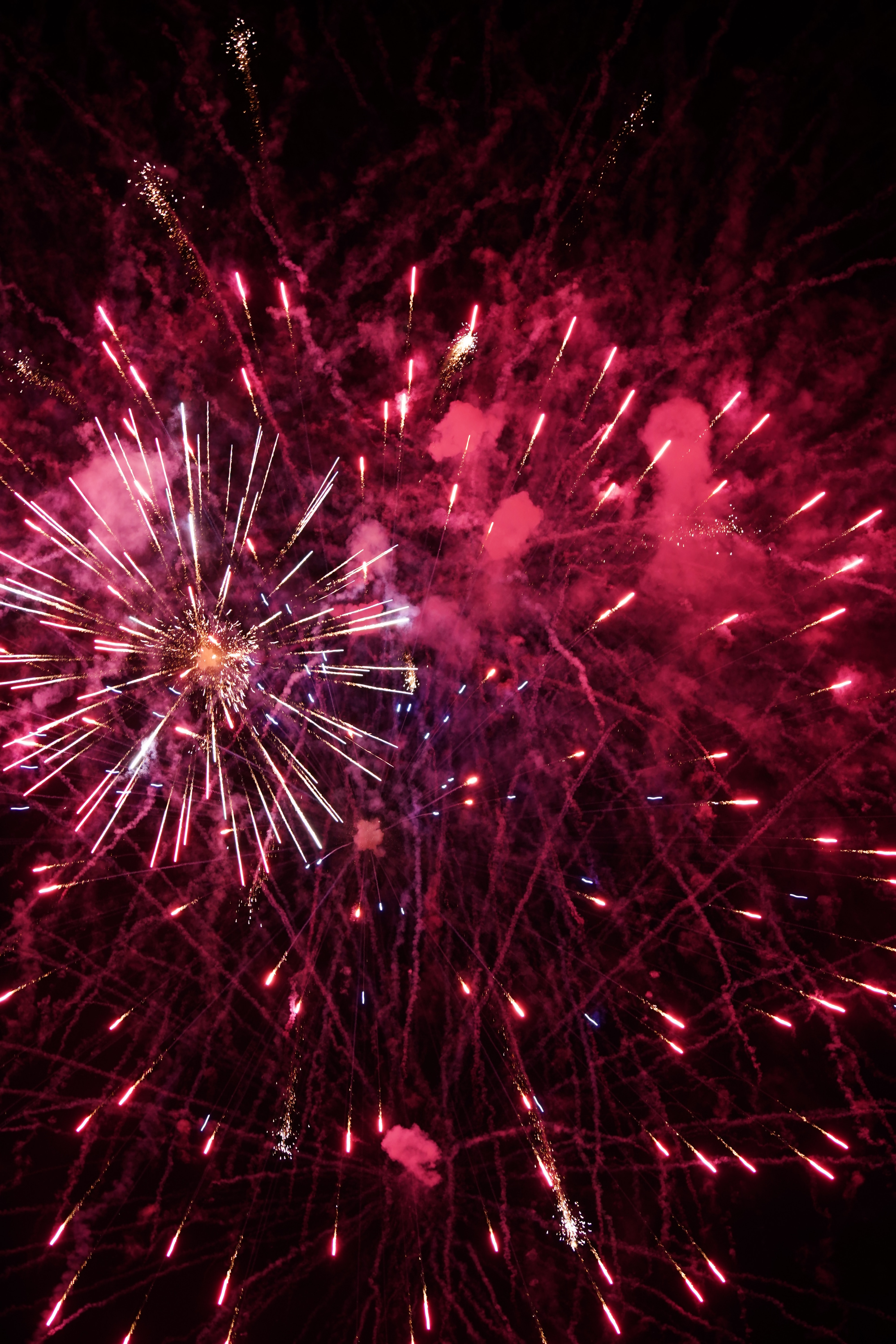 holidays, smoke, salute, bright, sparks, fireworks, firework