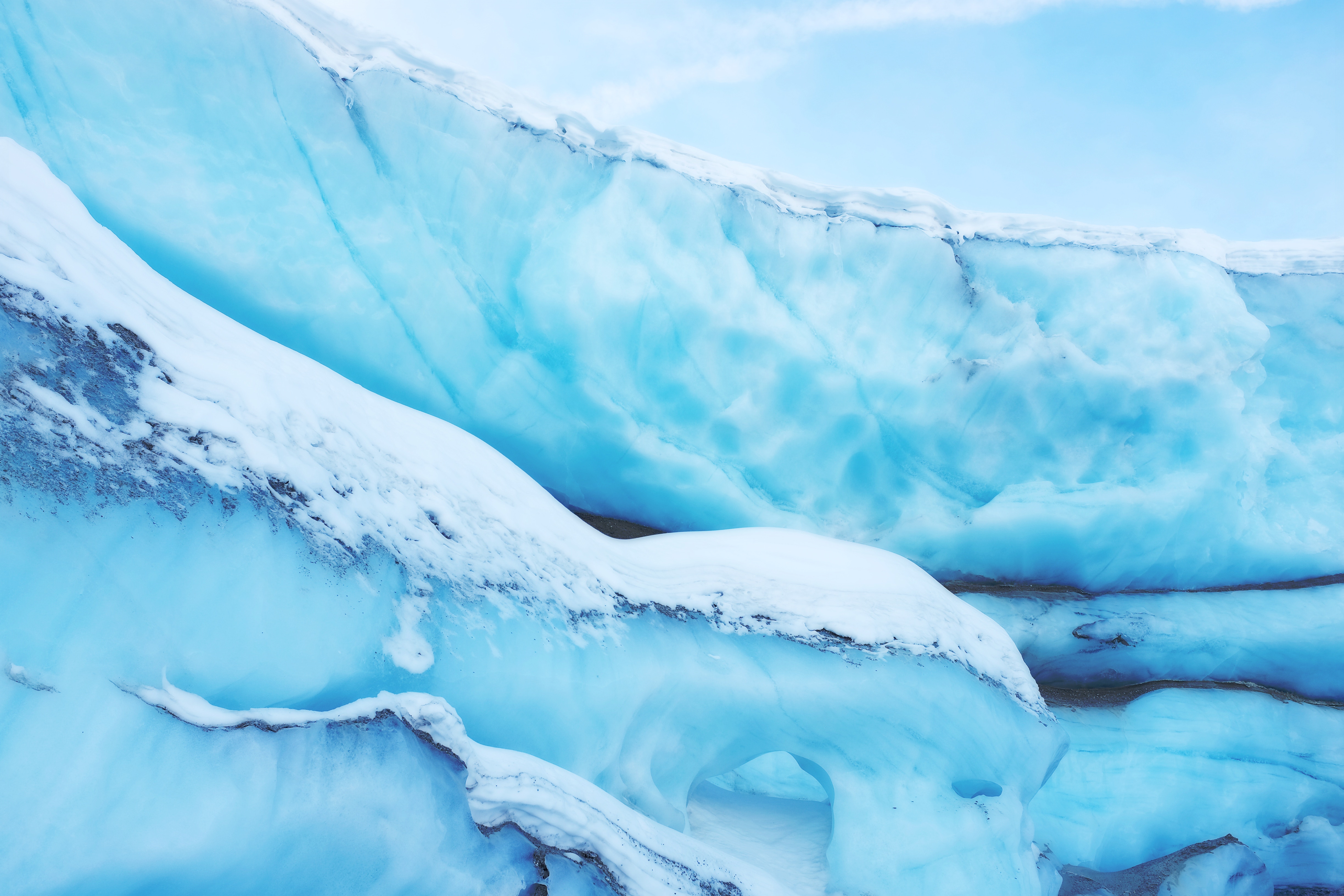 Handy-Wallpaper Natur, Schnee, Gletscher, Oberfläche, Eis kostenlos herunterladen.
