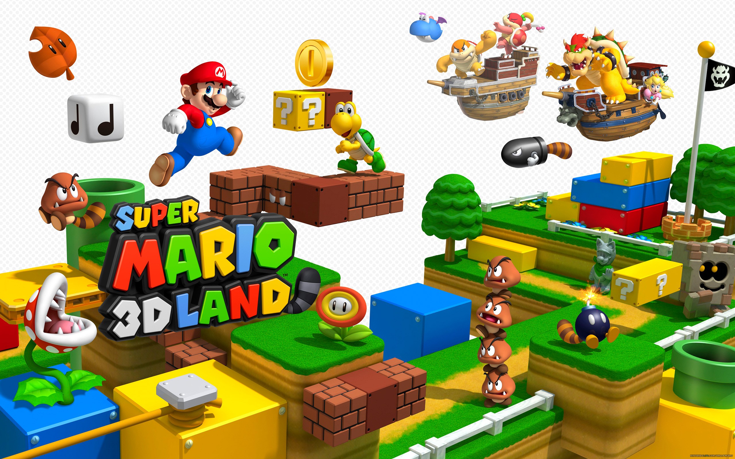 Meilleurs fonds d'écran Super Mario 3D Land pour l'écran du téléphone