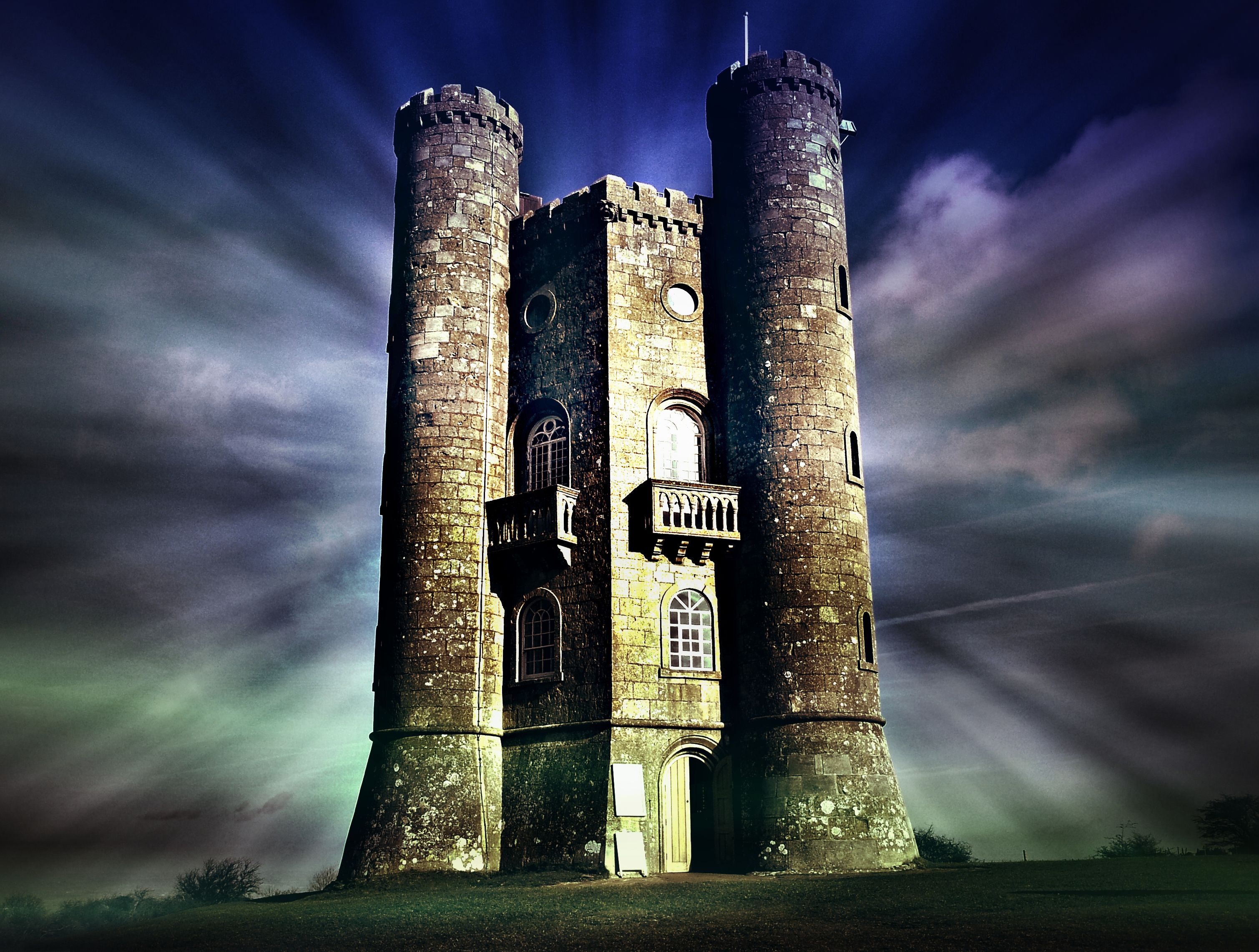 man made, broadway tower worcestershire