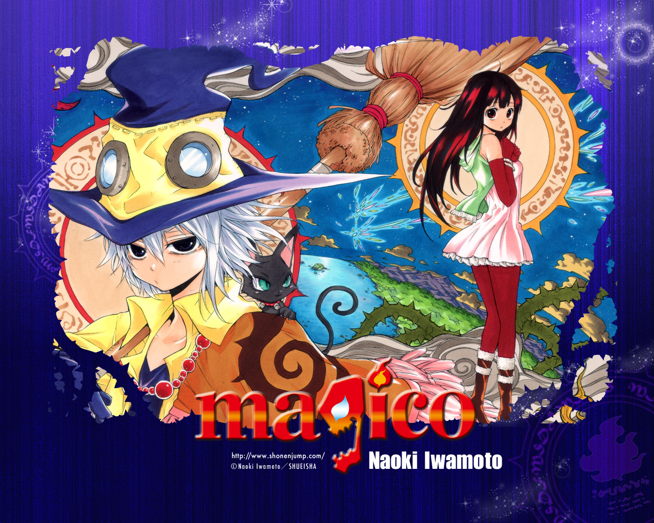 Laden Sie das Magie, Animes-Bild kostenlos auf Ihren PC-Desktop herunter