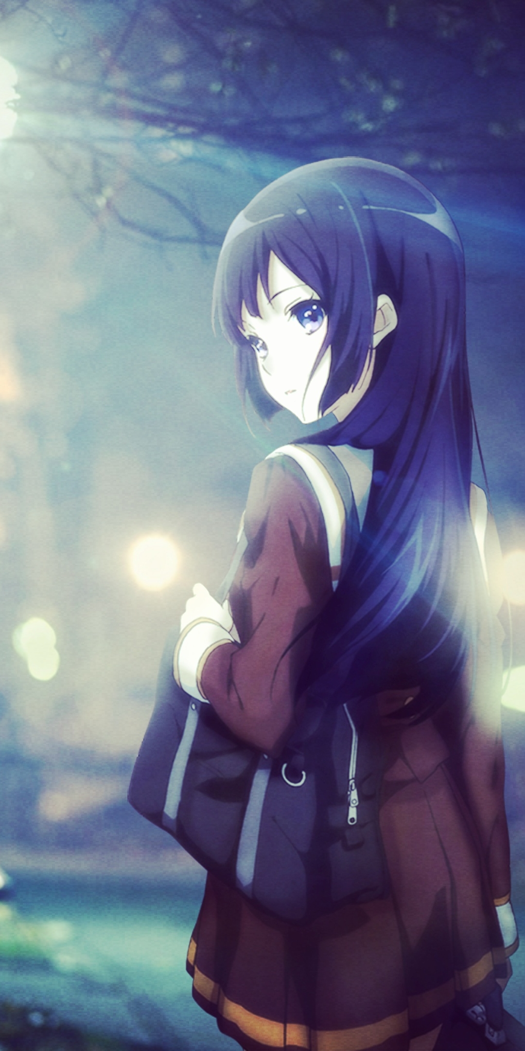 Download mobile wallpaper Anime, Blue Eyes, Original for free.