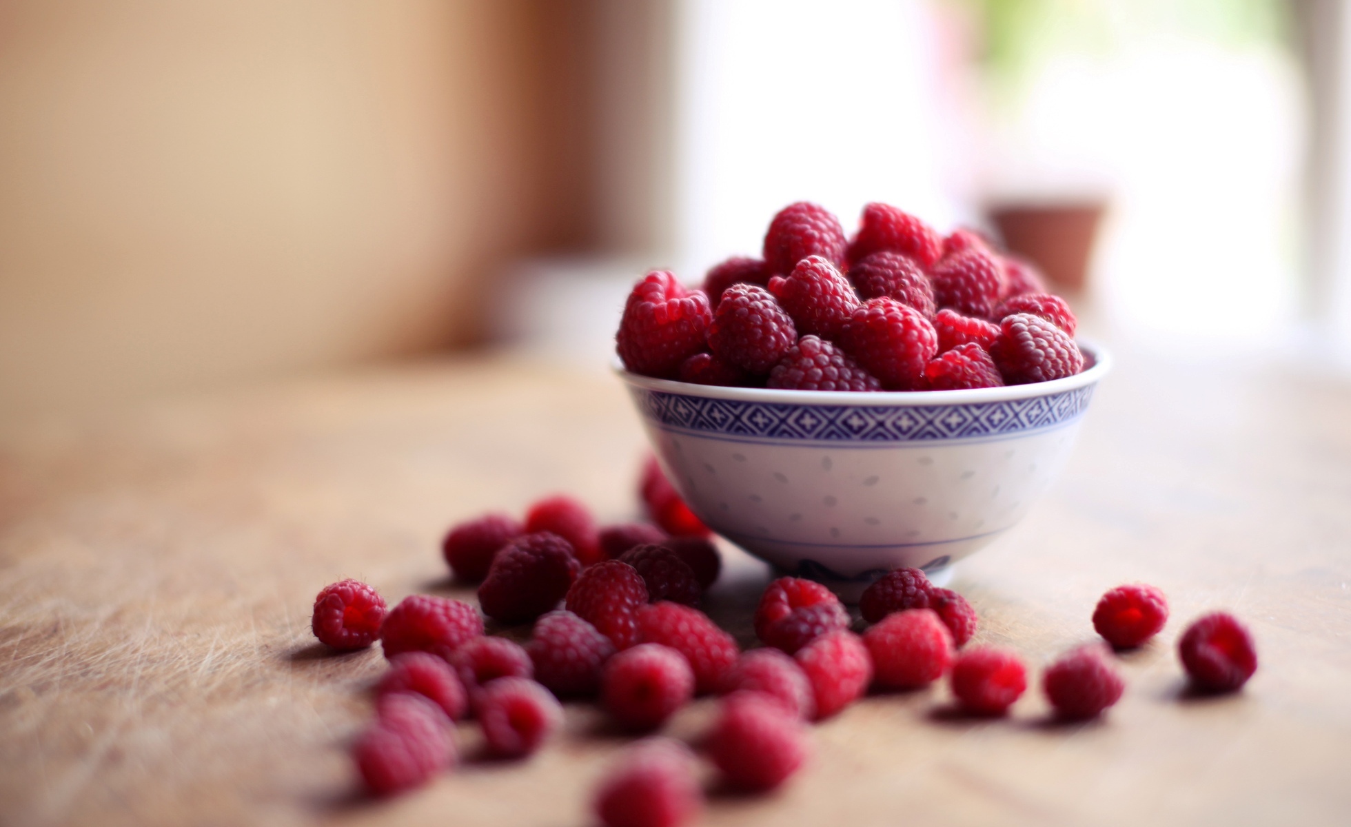 Download mobile wallpaper Berry, Plate, Food, Raspberry for free.