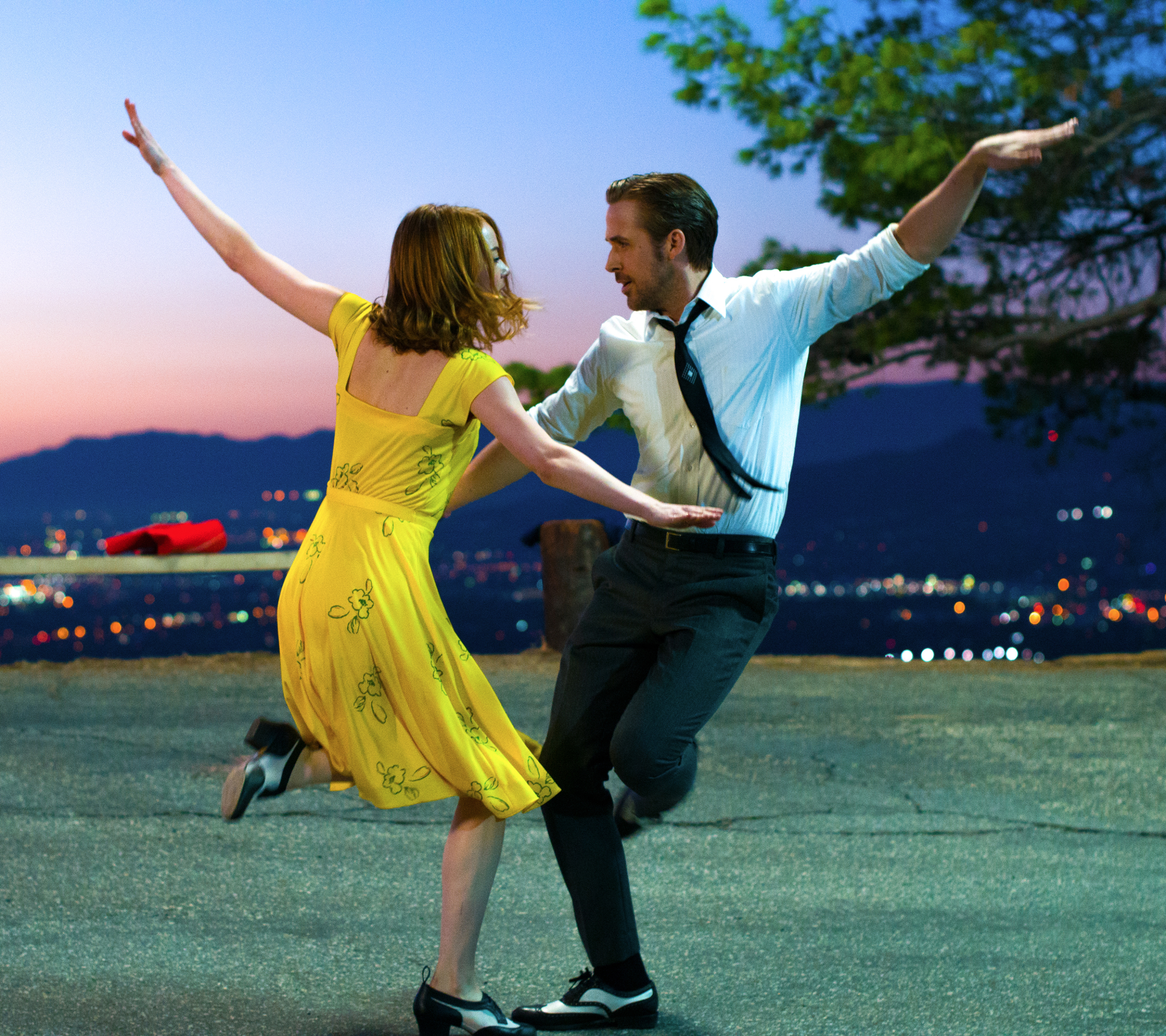 Laden Sie das Ryan Gosling, Emma Stone, Tanzen, Filme, La La Land-Bild kostenlos auf Ihren PC-Desktop herunter