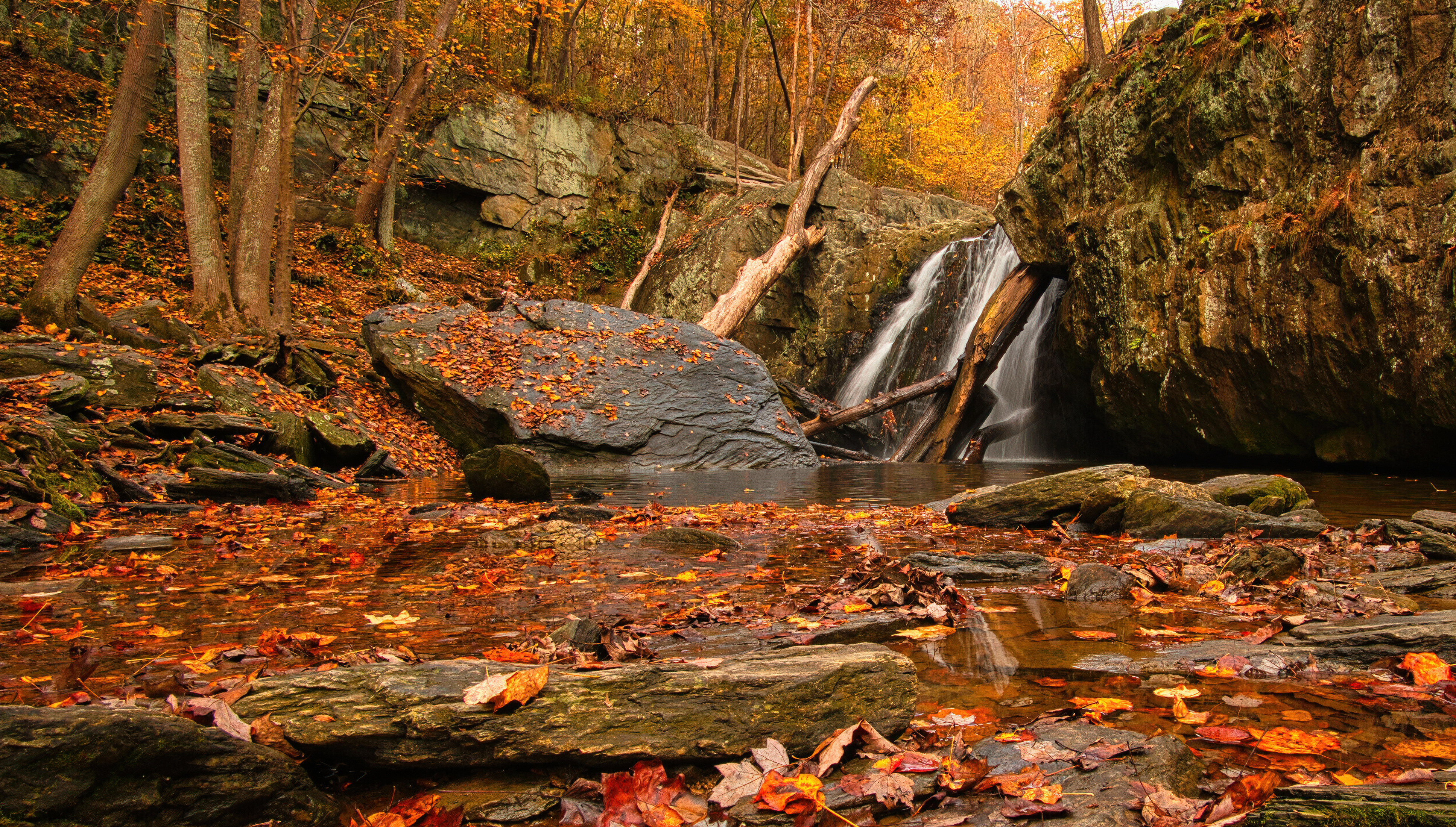 Laden Sie das Natur, Herbst, Wasserfälle, Wasserfall, Erde/natur-Bild kostenlos auf Ihren PC-Desktop herunter