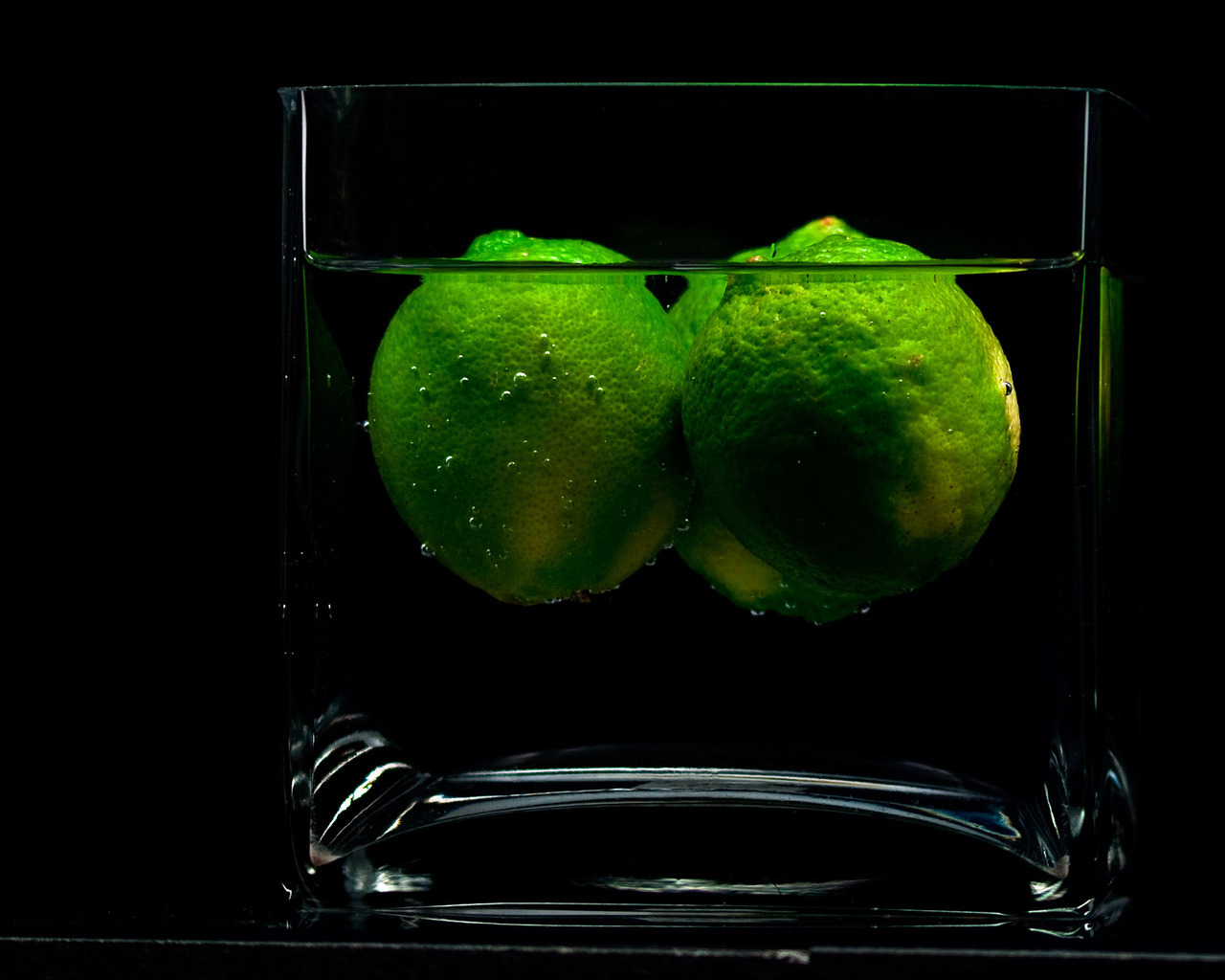 Download mobile wallpaper Food, Water, Lime, Fruits, Art Photo for free.