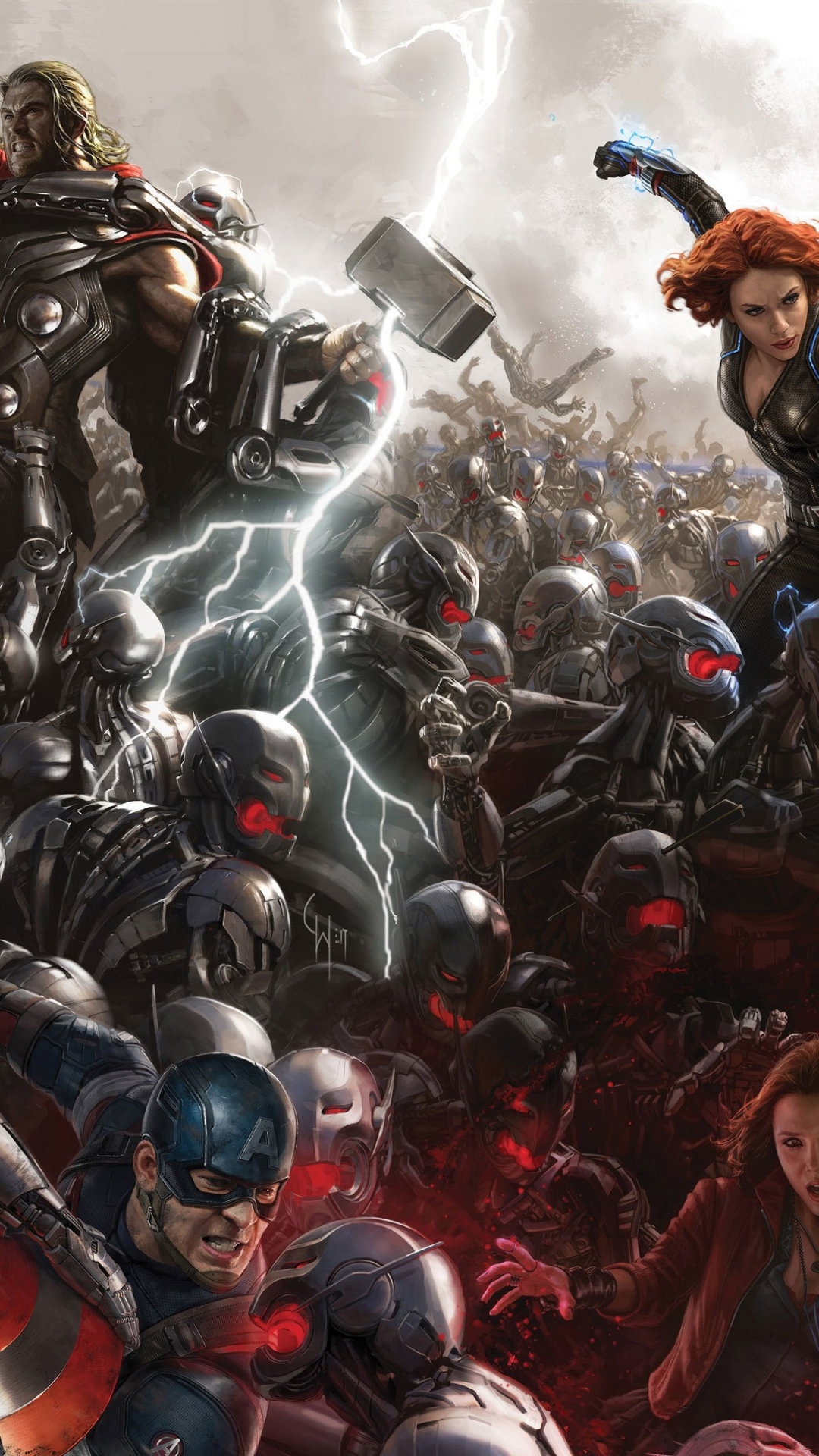 Baixar papel de parede para celular de Os Vingadores, Filme, Vingadores: Era De Ultron gratuito.