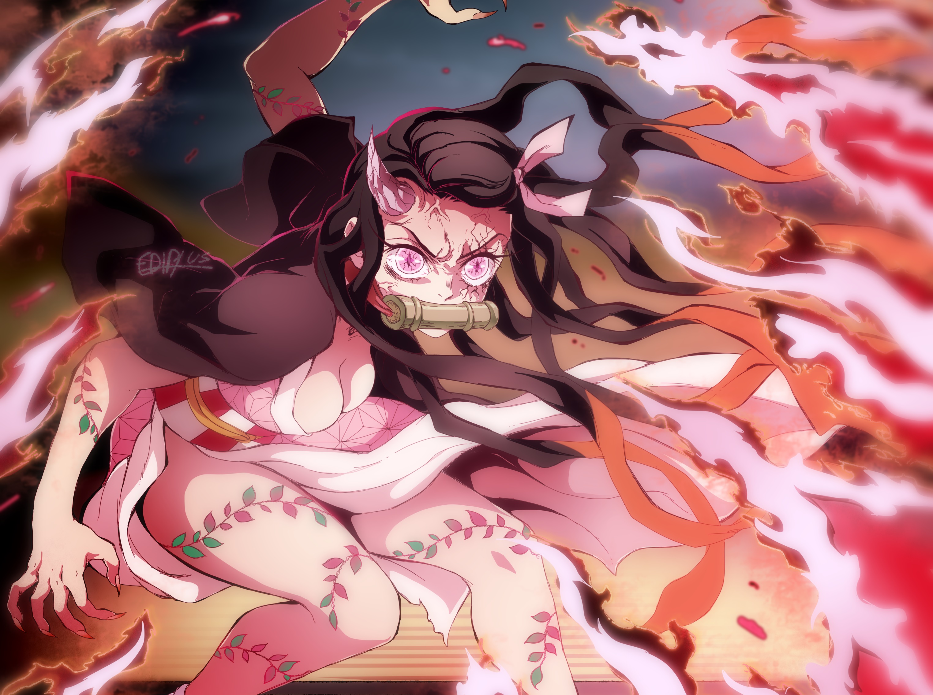 Free download wallpaper Anime, Nezuko Kamado, Demon Slayer: Kimetsu No Yaiba on your PC desktop