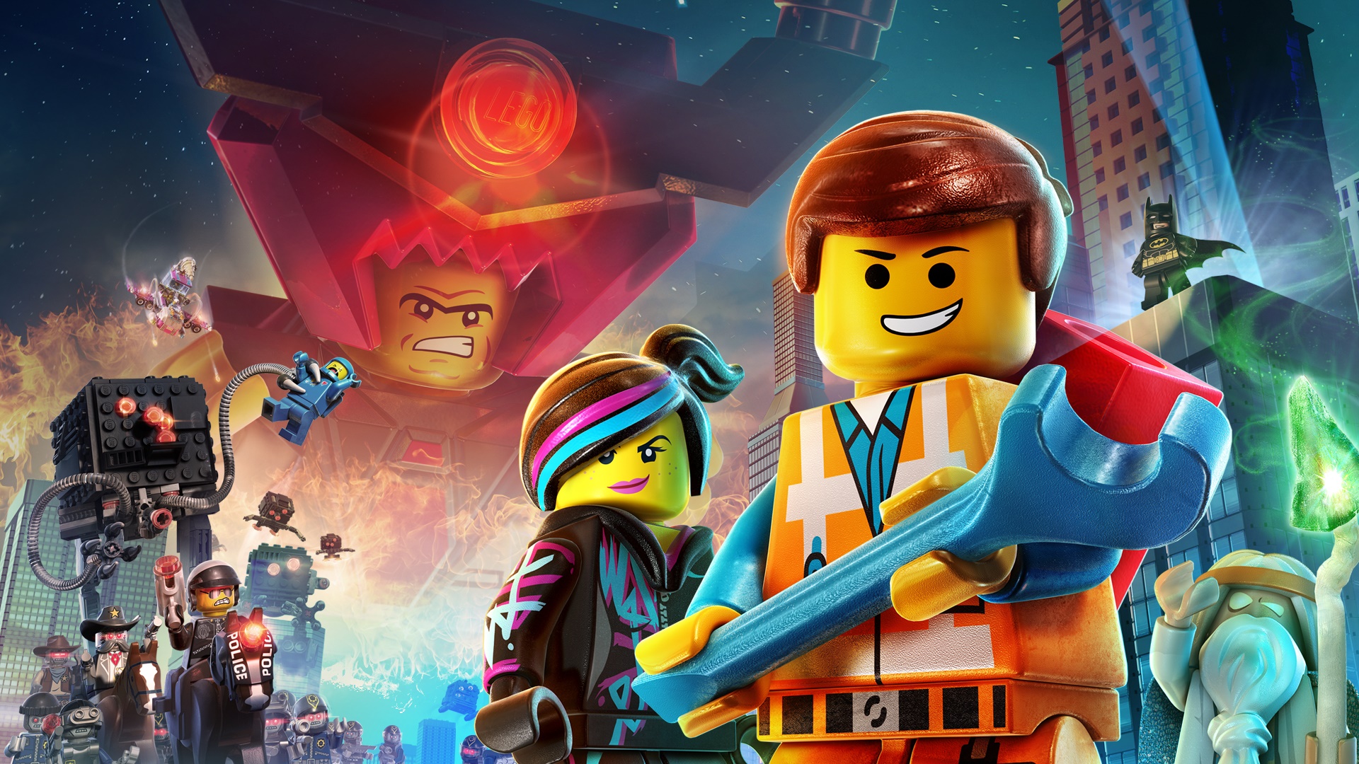 video game, the lego movie videogame, emmet (the lego movie), wyldstyle (the lego movie), lego
