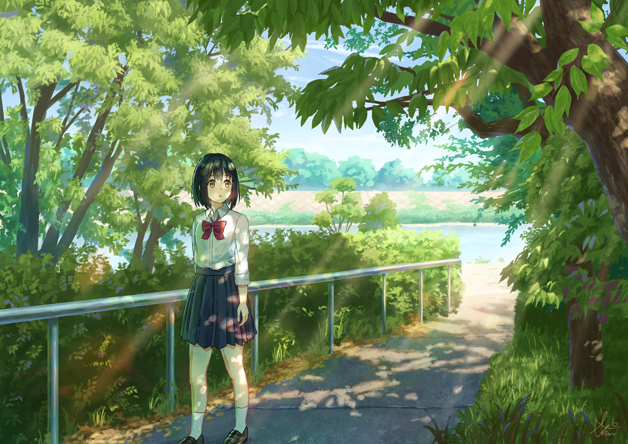 Handy-Wallpaper Mädchen, Animes kostenlos herunterladen.