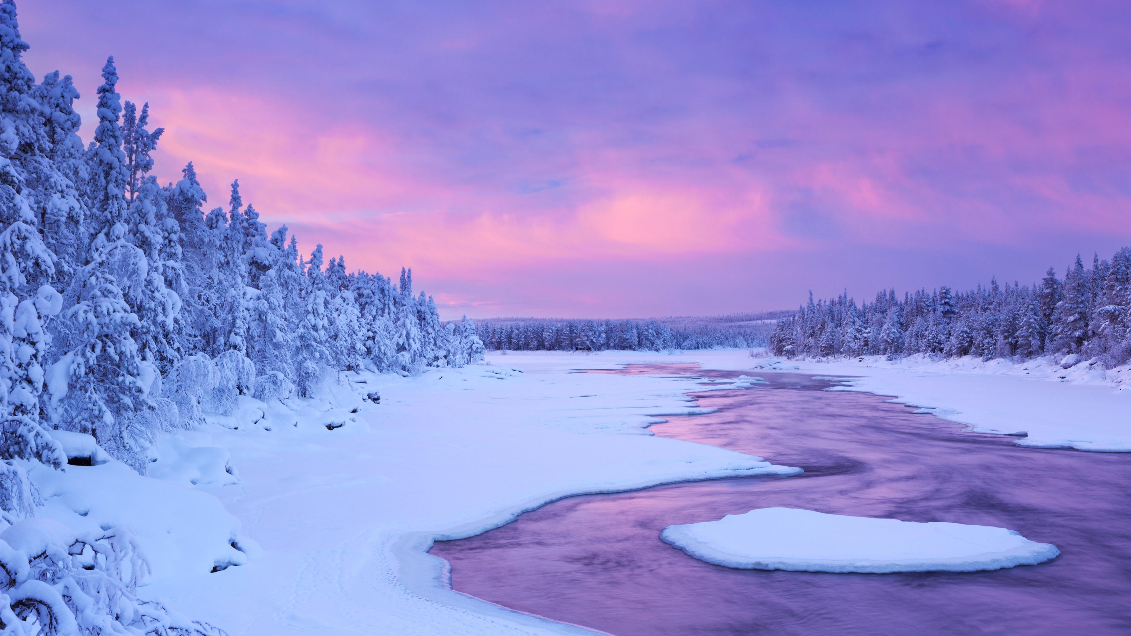 Скачать картинку Зима, Закат, Снег, Лес, Земля/природа в телефон бесплатно.