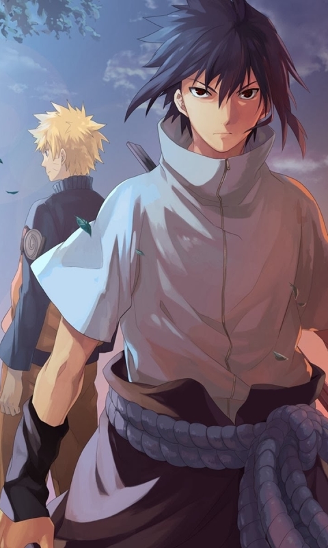 Handy-Wallpaper Naruto, Animes, Sasuke Uchiha, Naruto Uzumaki kostenlos herunterladen.