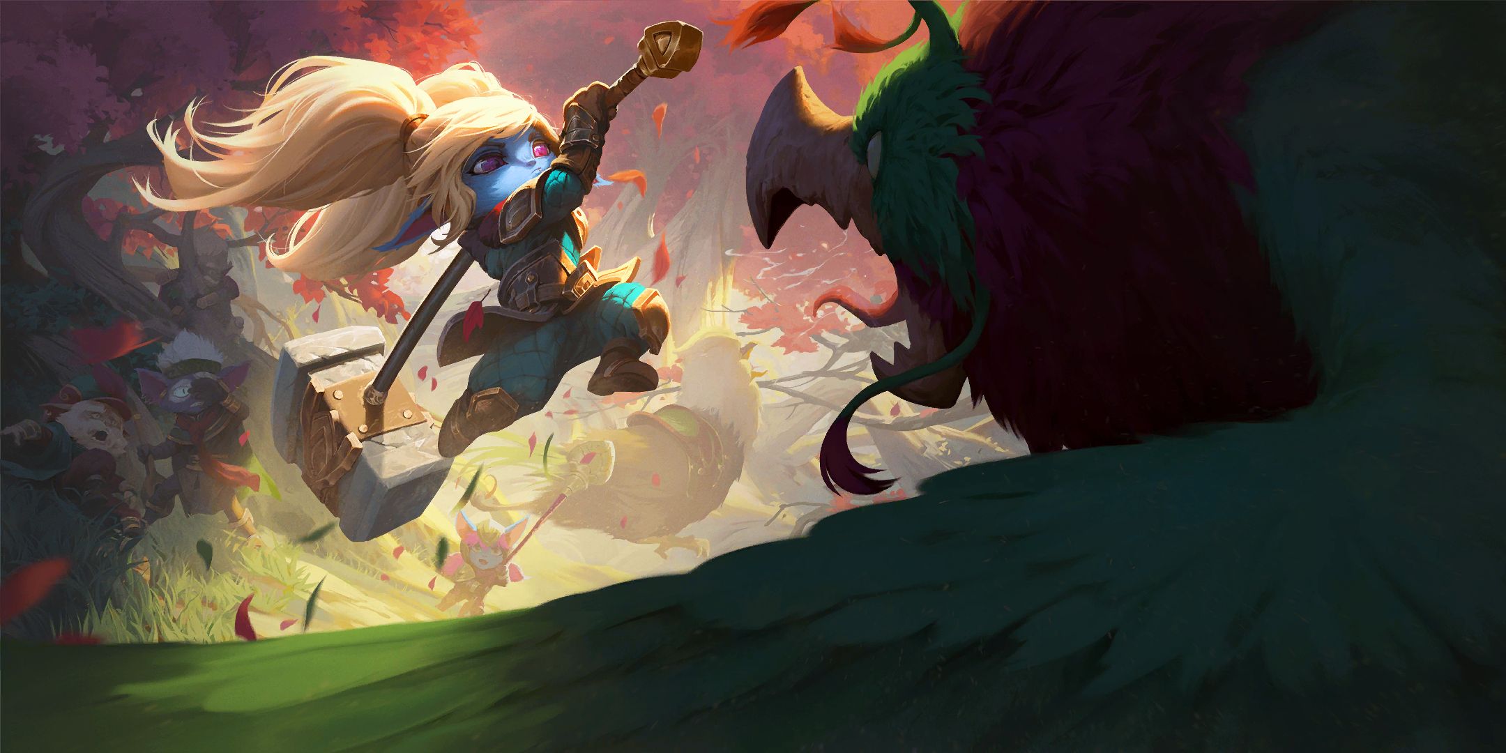 Download mobile wallpaper Video Game, Poppy (League Of Legends), Legends Of Runeterra for free.