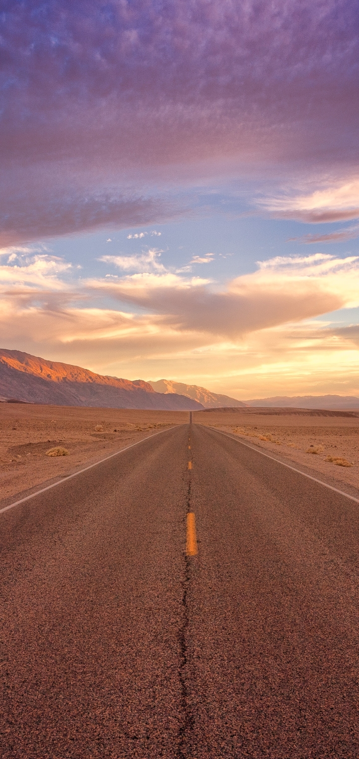 Descarga gratuita de fondo de pantalla para móvil de Montaña, Nube, Carretera, Hecho Por El Hombre.