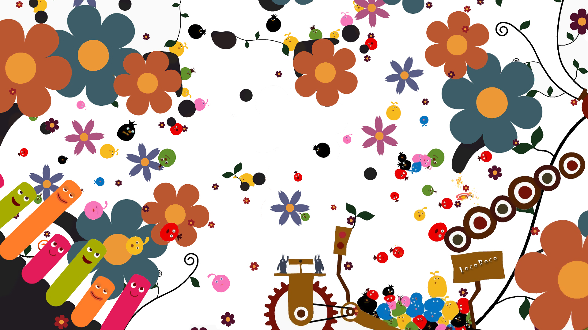 Download mobile wallpaper Video Game, Locoroco for free.