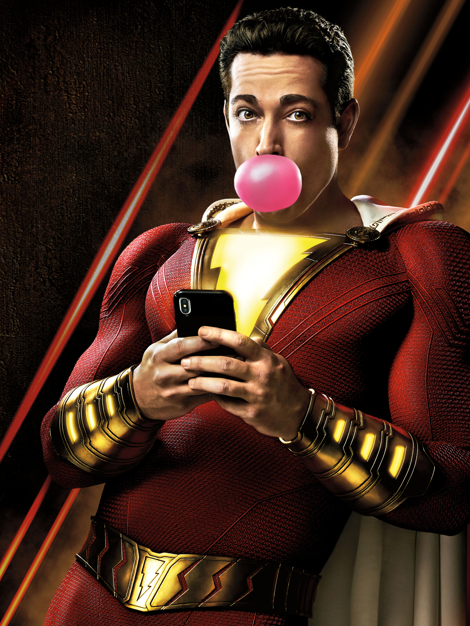 Download mobile wallpaper Movie, Shazam (Dc Comics), Shazam!, Zachary Levi for free.