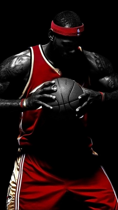 Download mobile wallpaper Sports, Basketball, Lebron James for free.