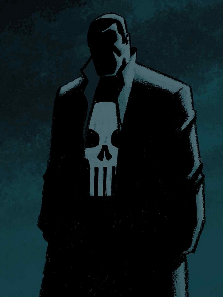Handy-Wallpaper Comics, Marvel's The Punisher, Frank Burg kostenlos herunterladen.