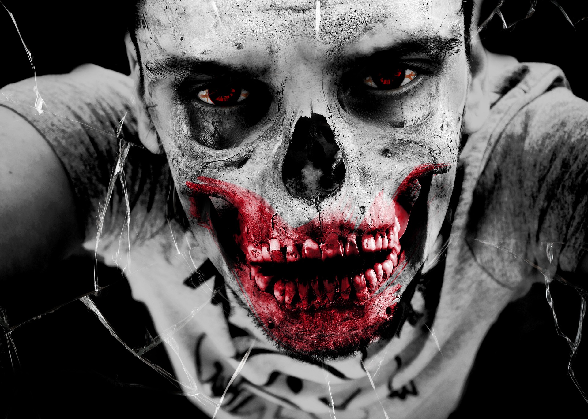 Free download wallpaper Zombie, Dark on your PC desktop