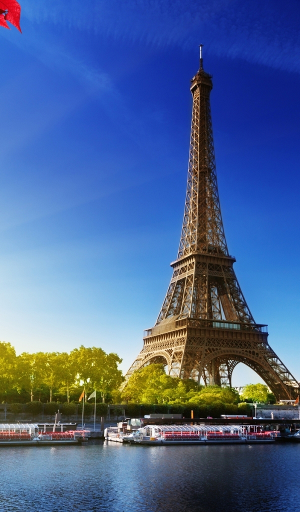 Handy-Wallpaper Paris, Eiffelturm, Stadt, Frankreich, Monument, Szene, Monumente, Szenisch, Menschengemacht, Großstadt kostenlos herunterladen.