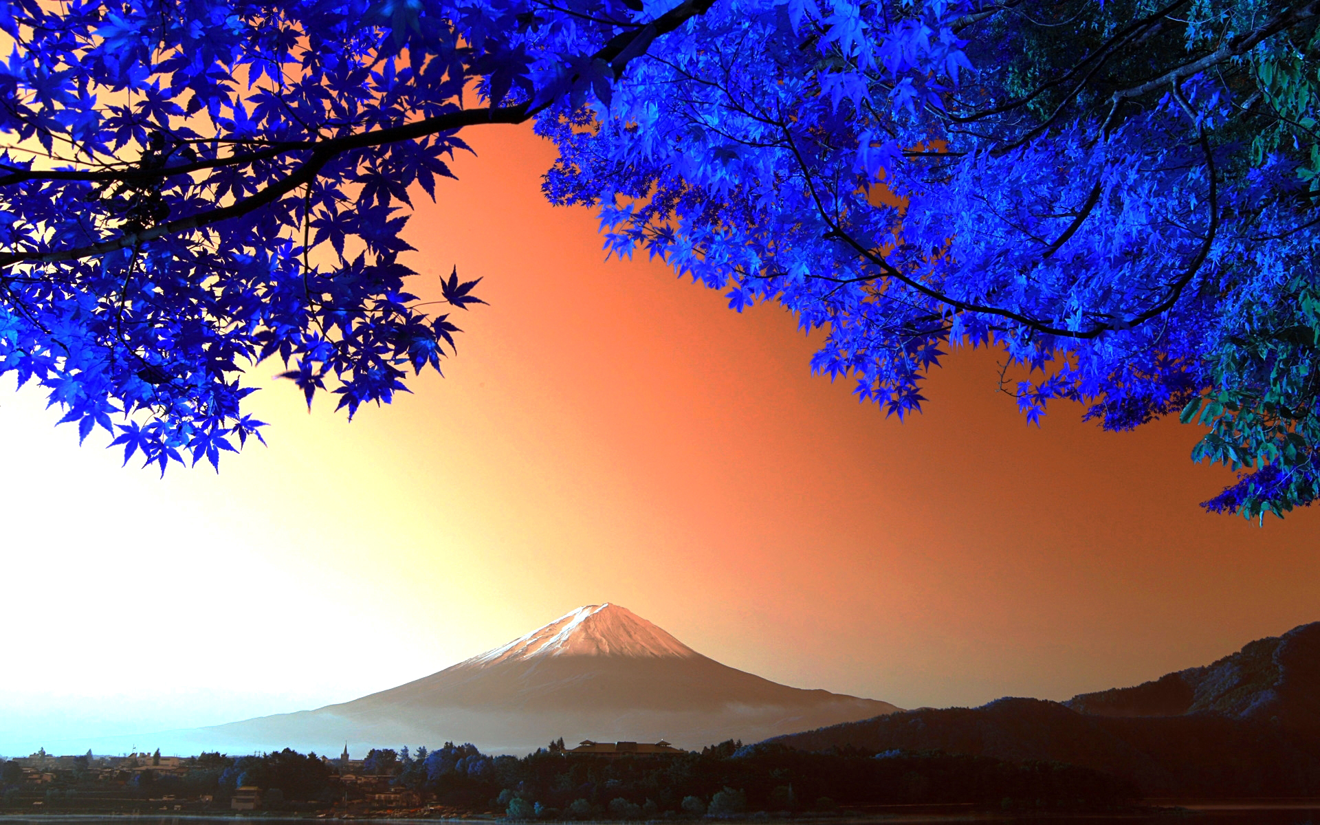 Скачать обои бесплатно Гора Фудзи, Вулканы, Земля/природа картинка на рабочий стол ПК