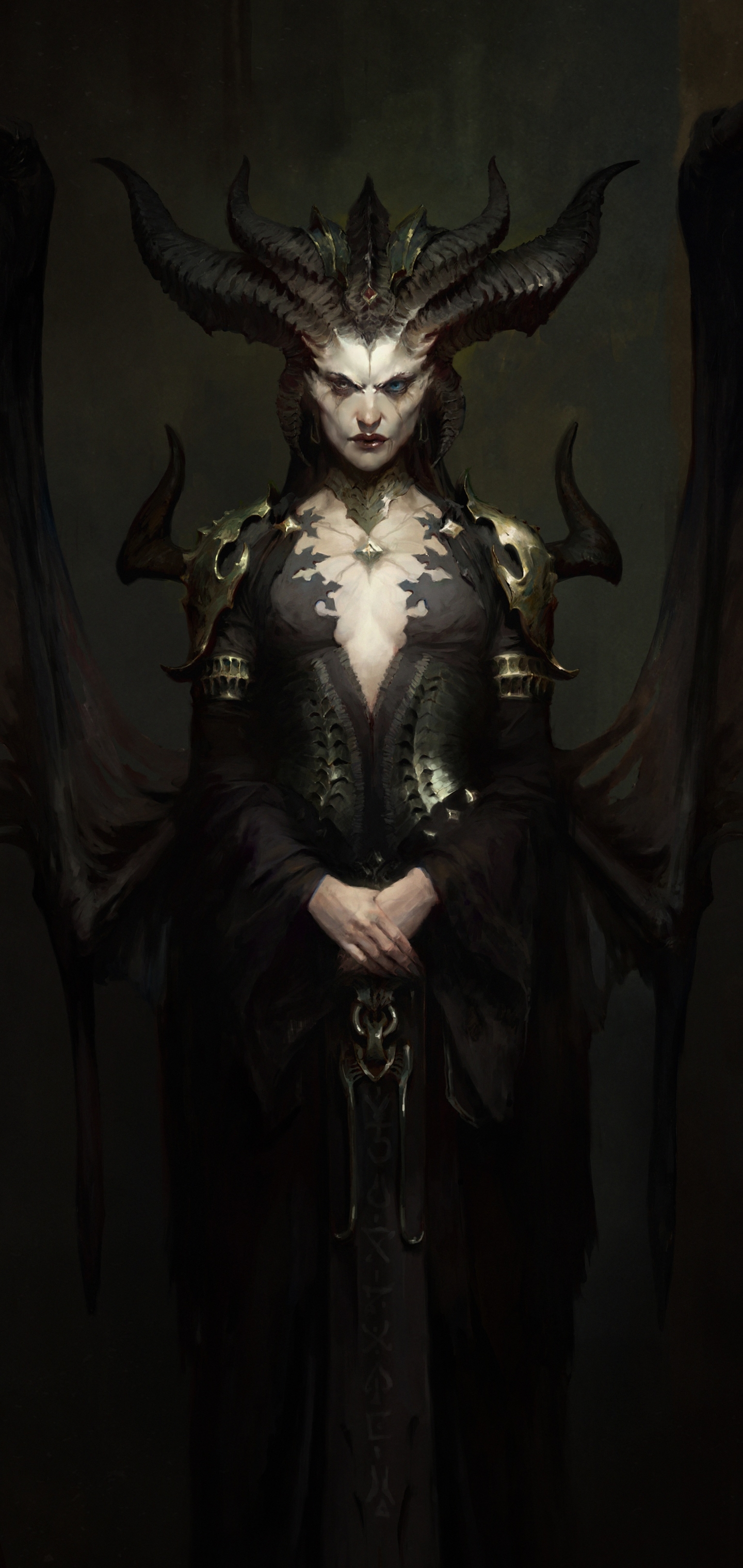 lilith (diablo), diablo iv, video game, horns, demon