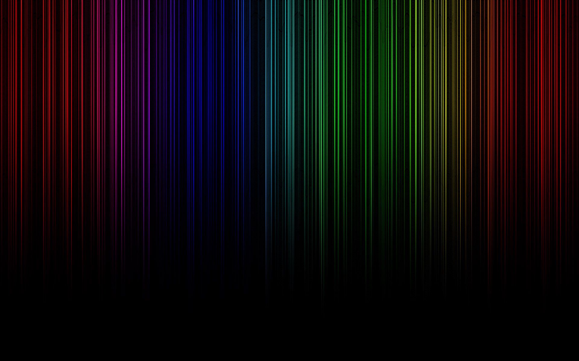 Download mobile wallpaper Shadow, Iridescent, Lines, Dark, Background, Rainbow, Abstract for free.