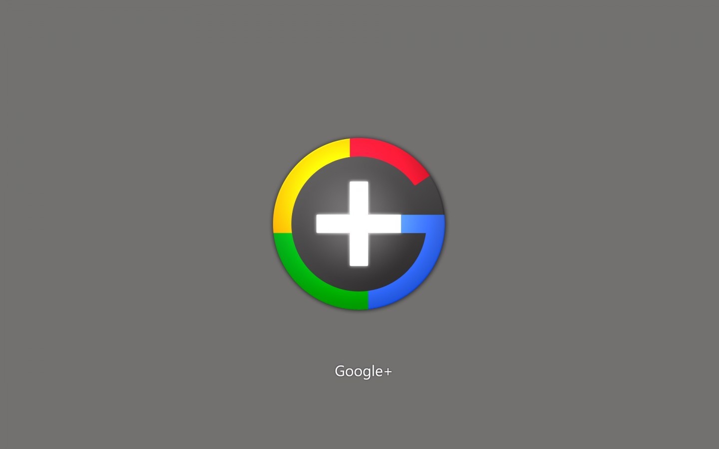 google, logos, brands, background, gray