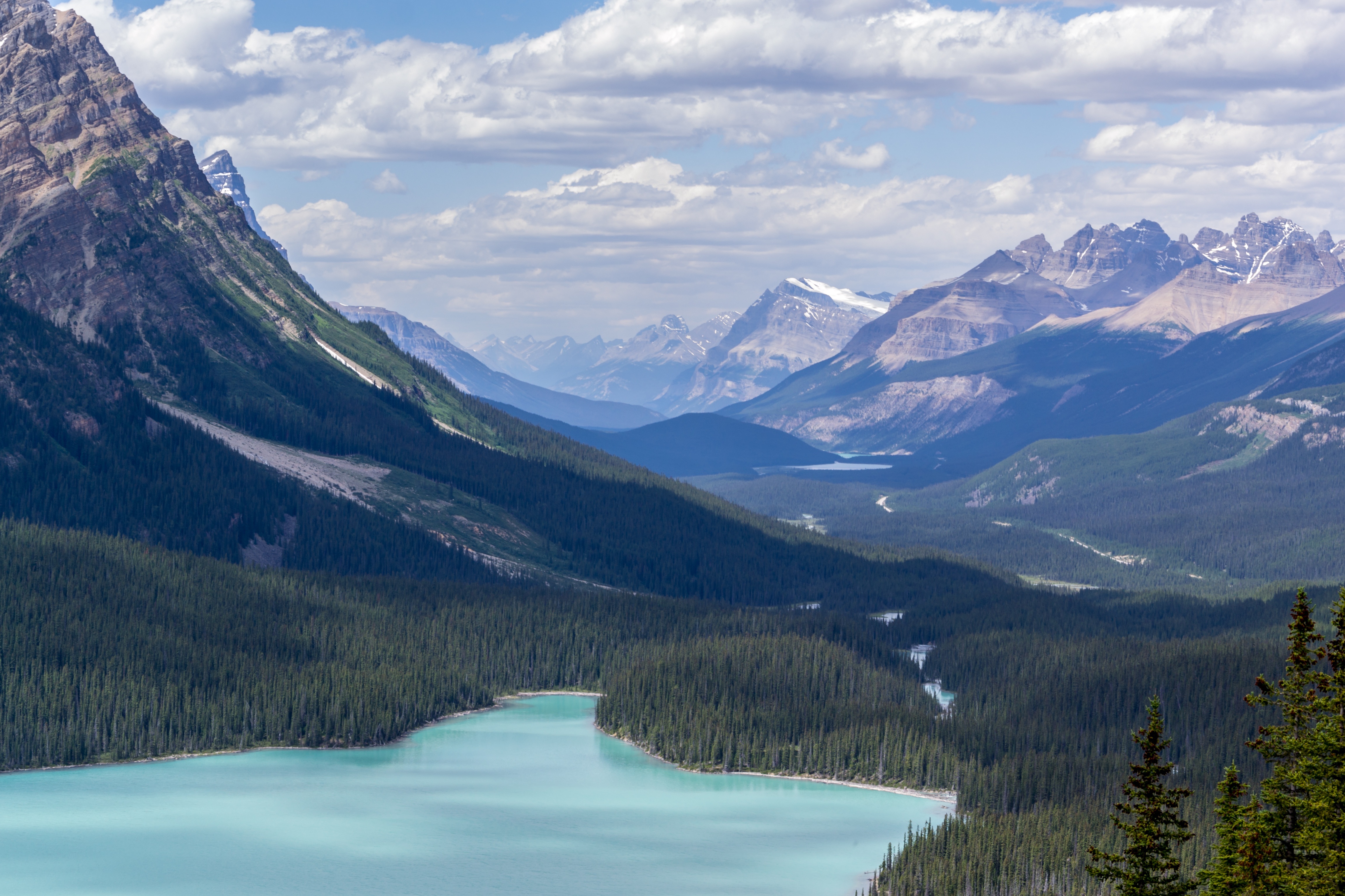 Téléchargez gratuitement l'image Vallée, Lac, Nature, Montagnes, Paysage sur le bureau de votre PC
