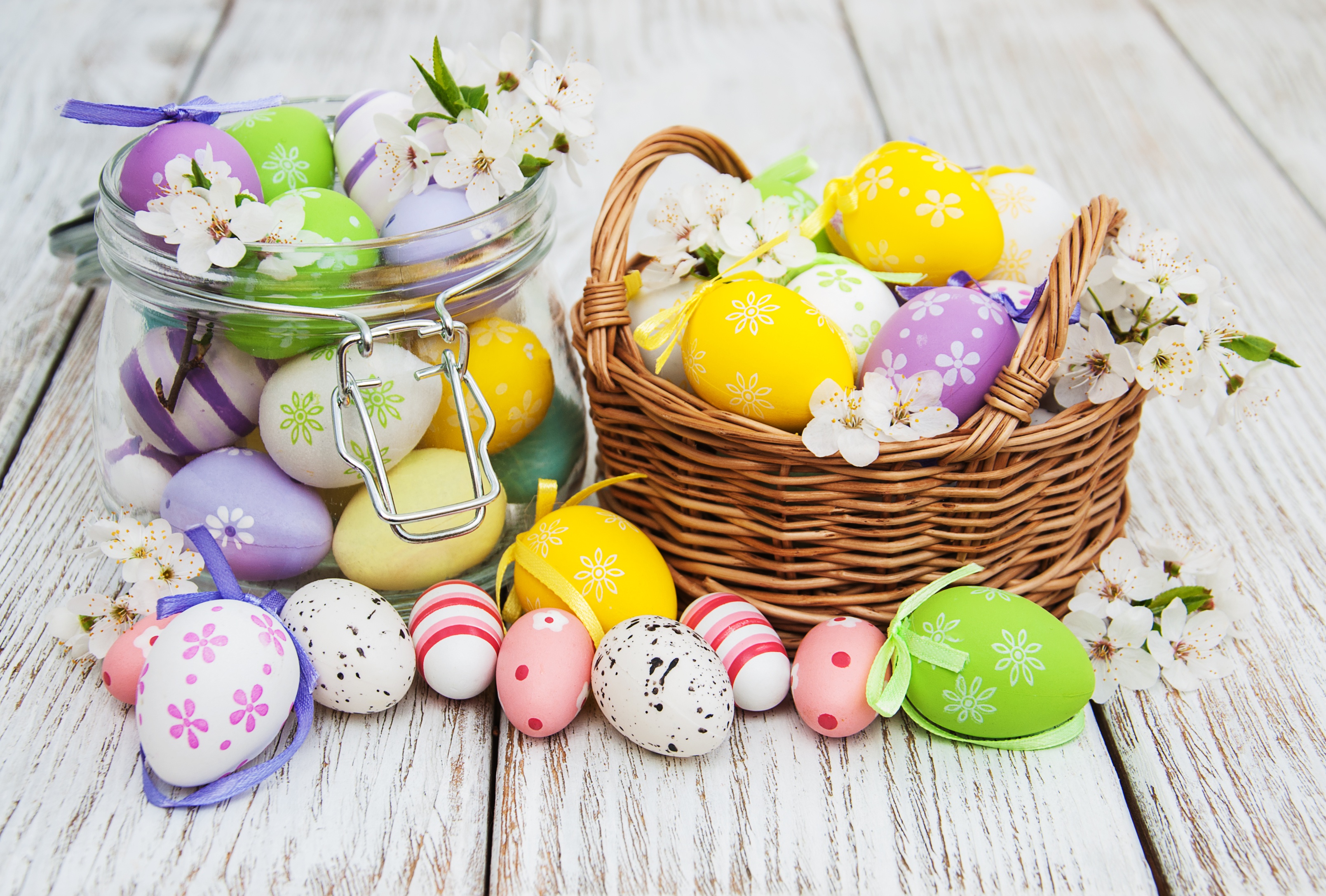 Download mobile wallpaper Easter, Still Life, Holiday, Basket, Easter Egg for free.