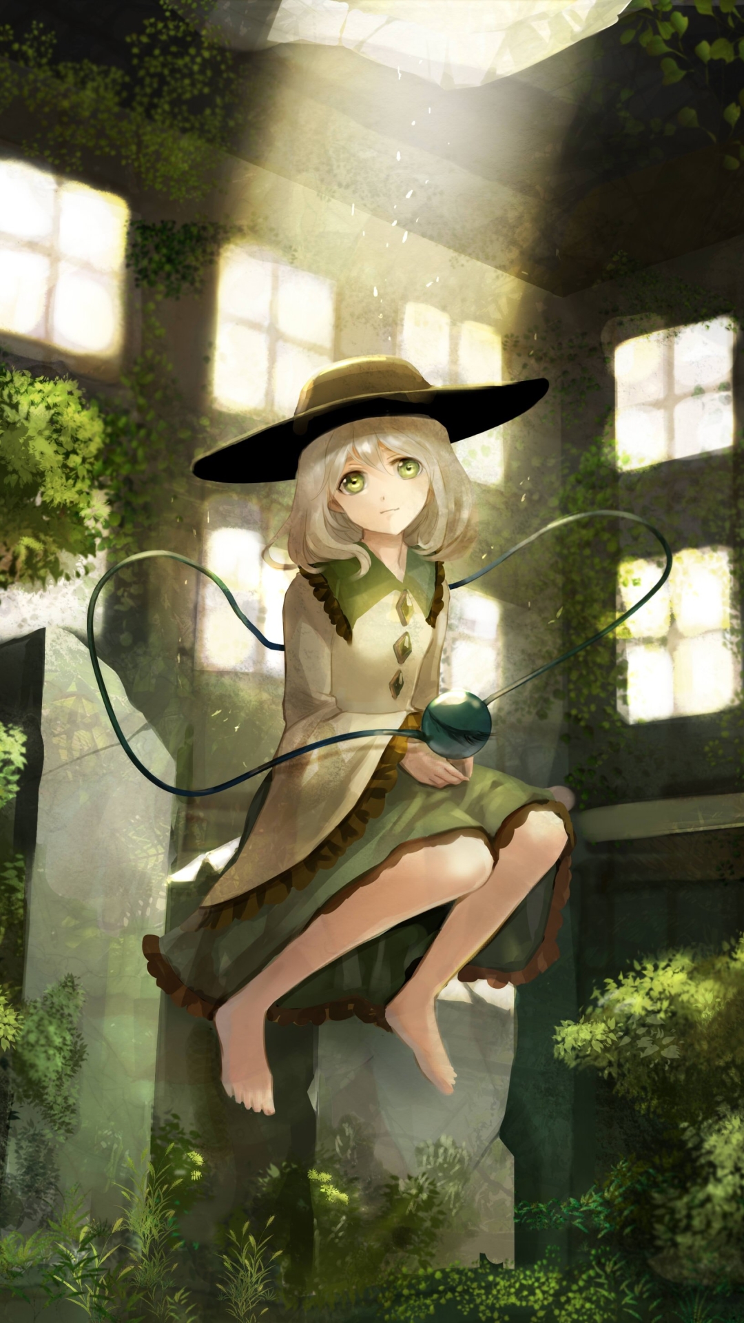 Descarga gratuita de fondo de pantalla para móvil de Animado, Touhou, Koishi Komeiji.