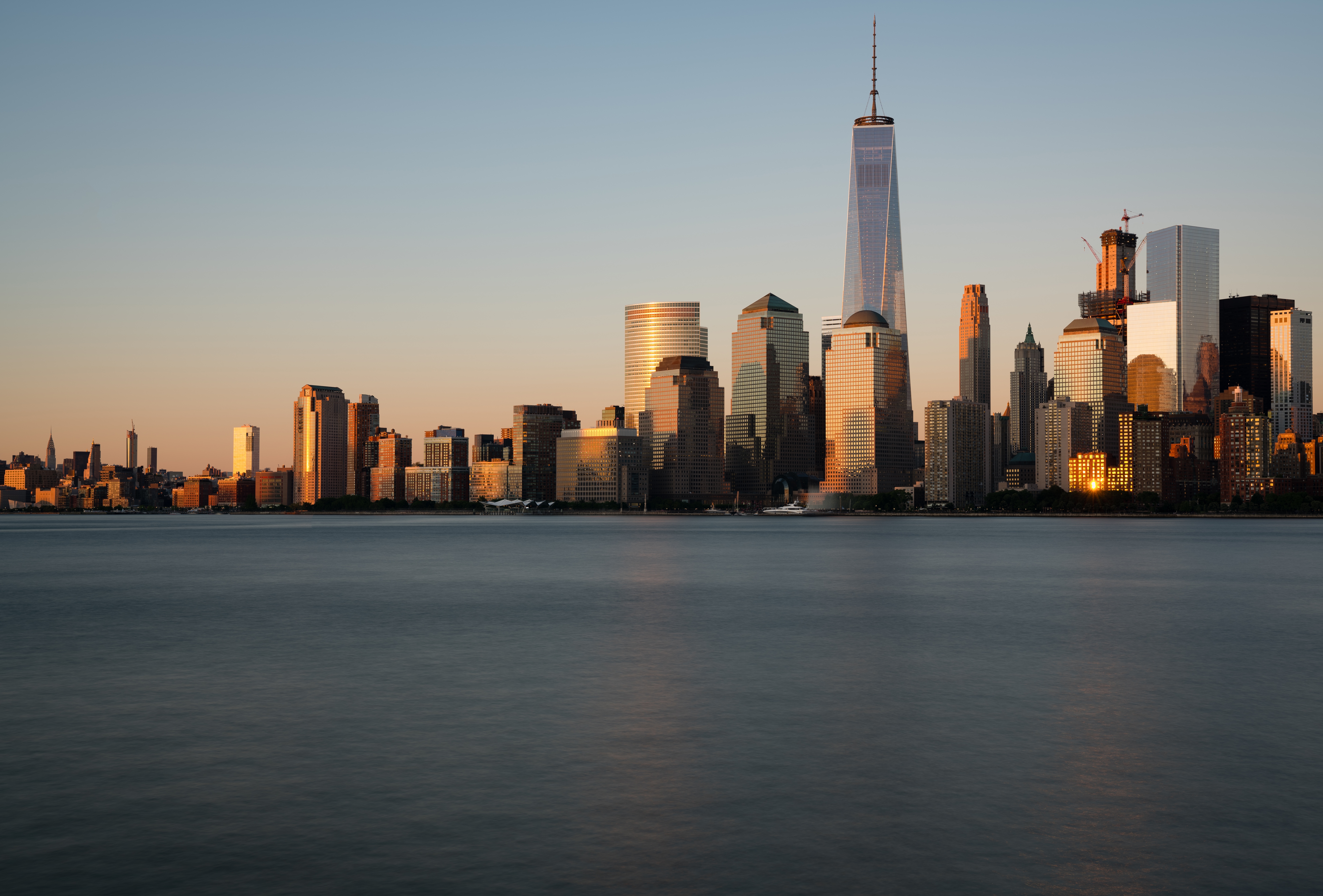 Descarga gratis la imagen Ciudades, Ee Uu, Ciudad, Rascacielos, Edificio, Nueva York, Manhattan, Hecho Por El Hombre en el escritorio de tu PC