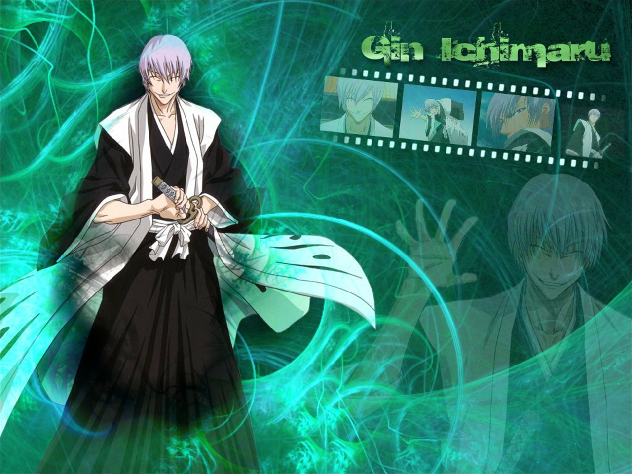 Free download wallpaper Anime, Bleach, Gin Ichimaru on your PC desktop