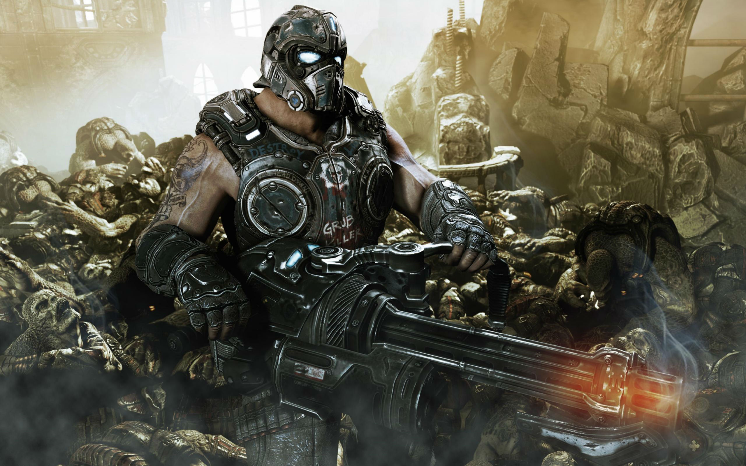 Descarga gratuita de fondo de pantalla para móvil de Gears Of War 3, Gears Of War, Videojuego.
