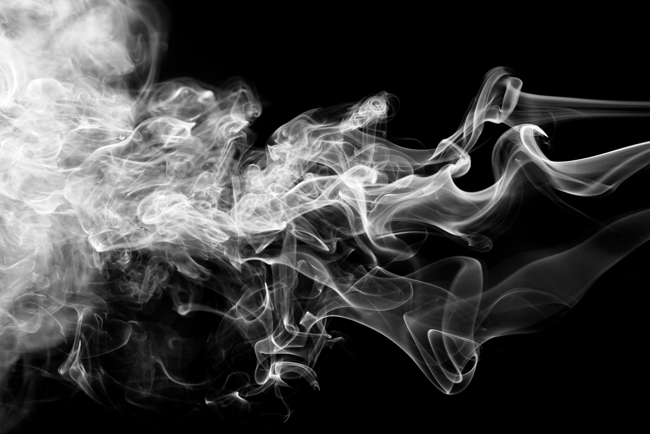 Download mobile wallpaper Abstract, Smoke, Black & White for free.