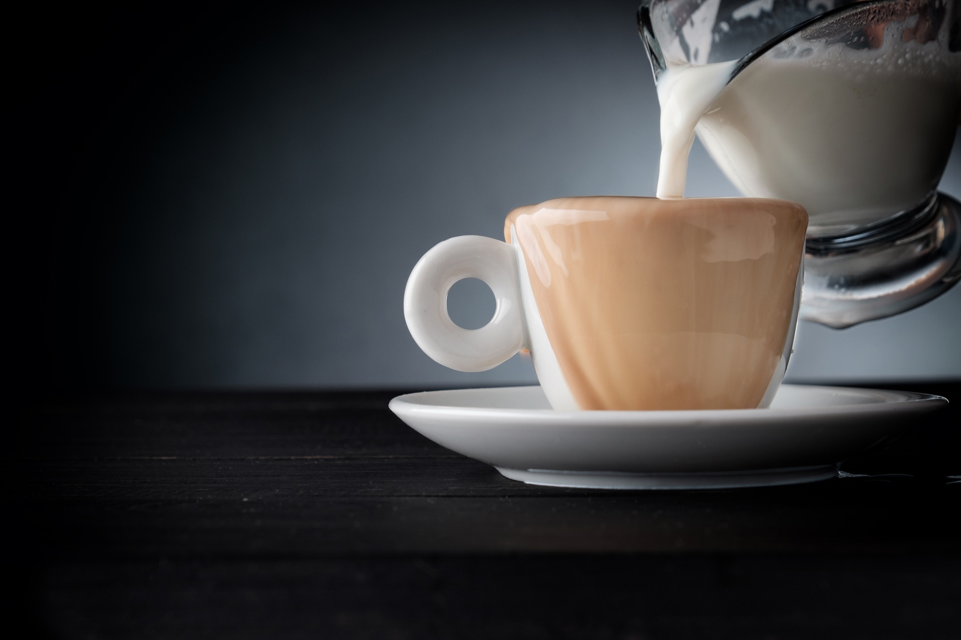 Free download wallpaper Food, Coffee, Cup, Milk on your PC desktop